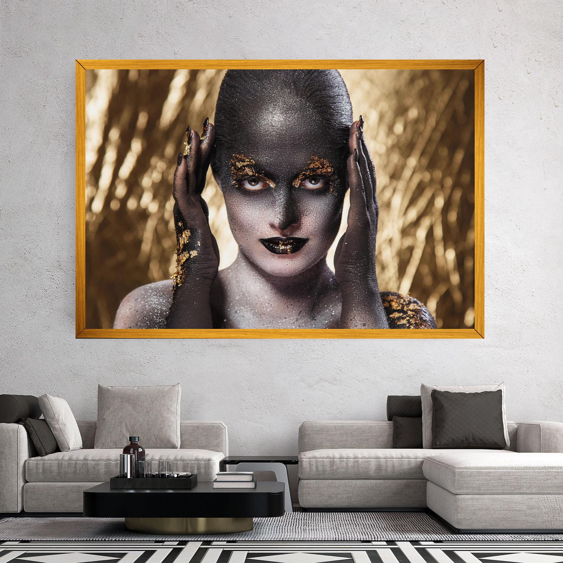 Tablou Canvas Glitter Artistic Makeup mockup 2