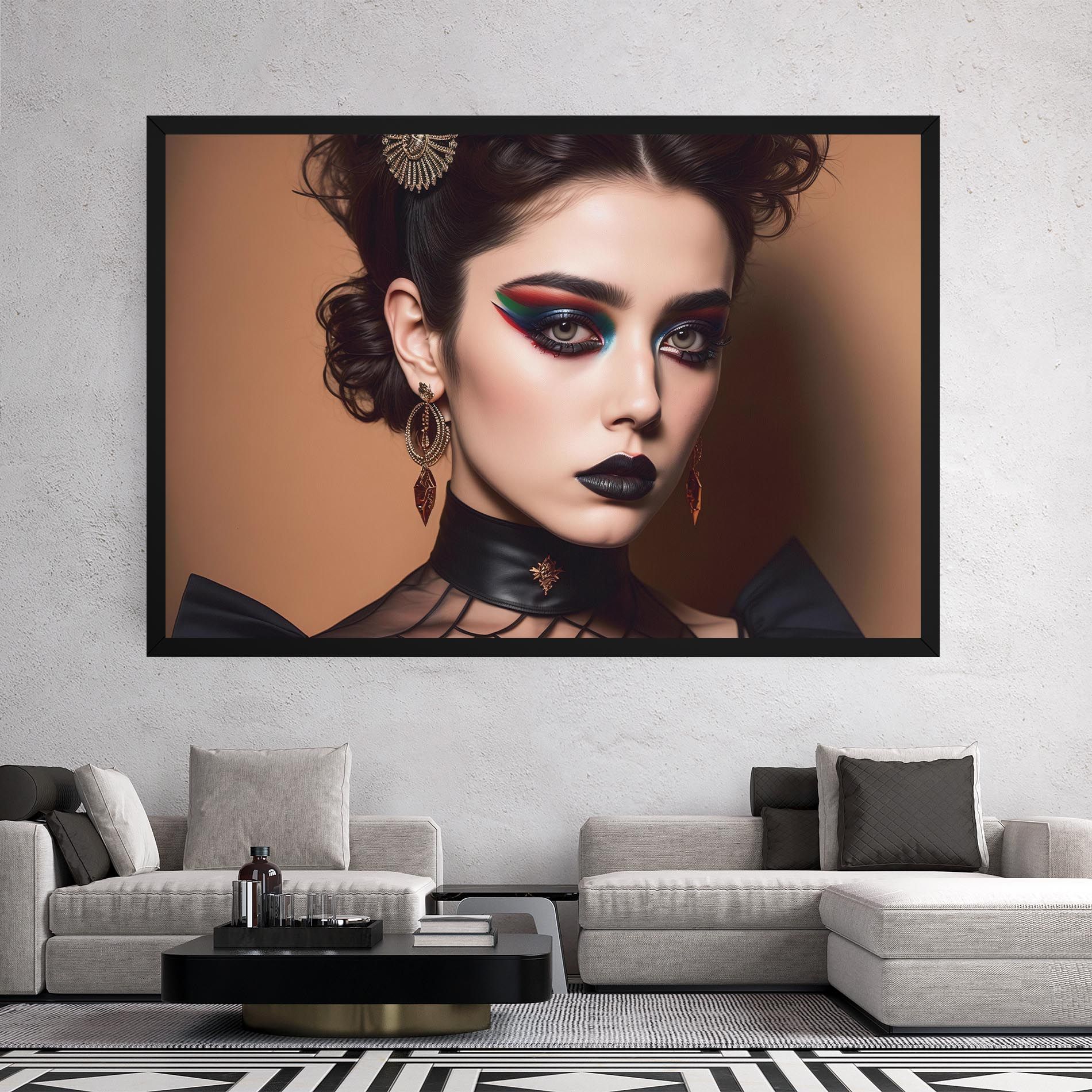 Black Lips Makeup mockup 2