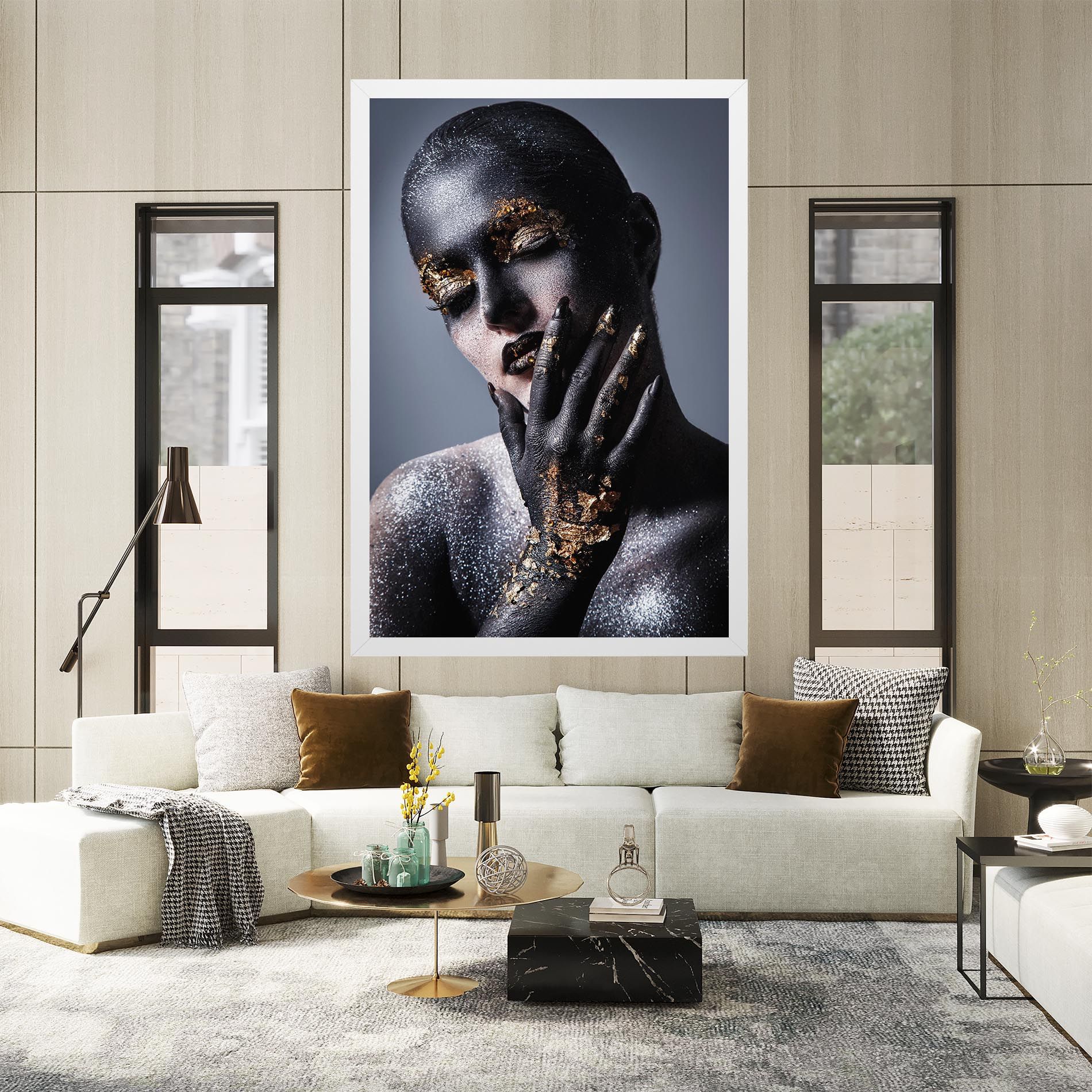 Artistic Black Makeup mockup 2