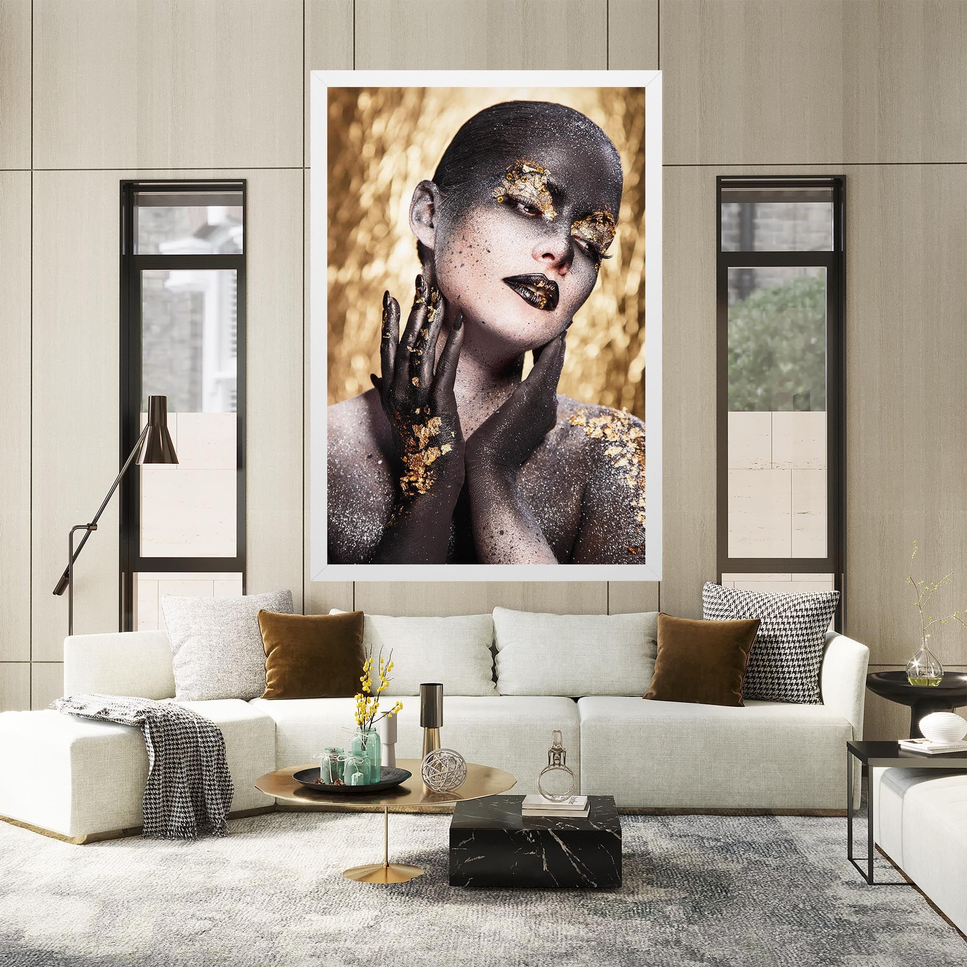 Artistic Glitter Makeup mockup 2