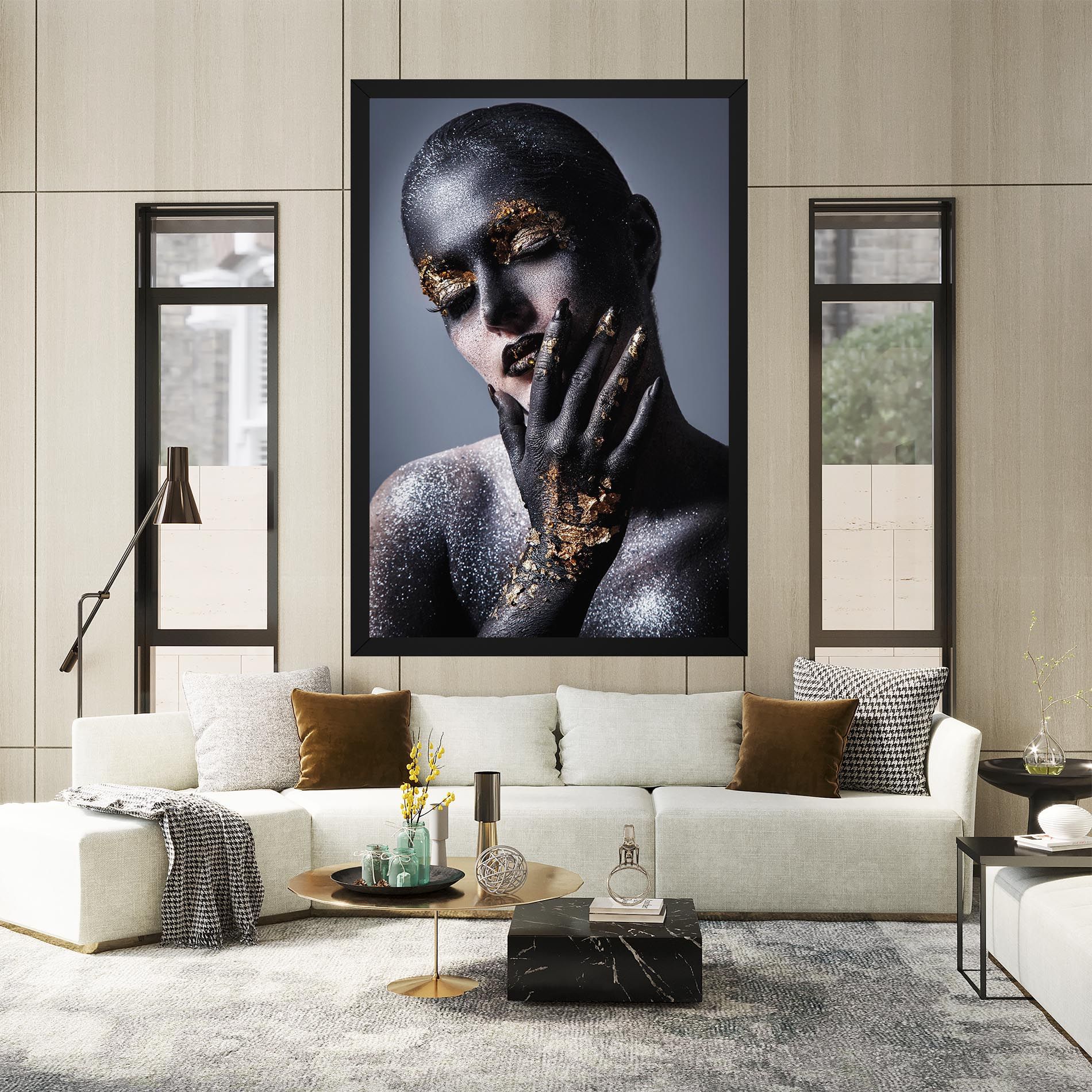 Artistic Black Makeup mockup 2