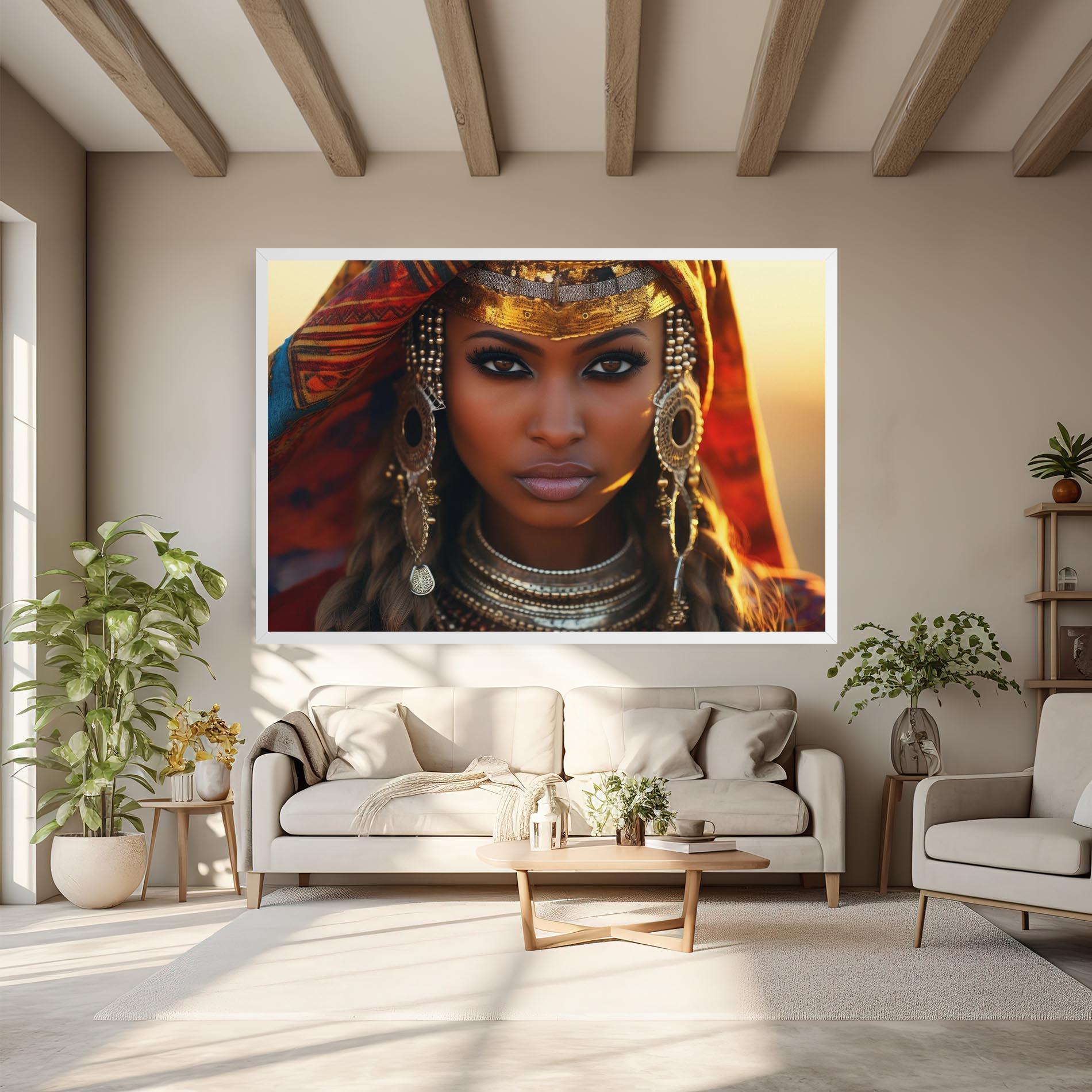 Tablou Canvas Unique Smokey Eyes mockup 6