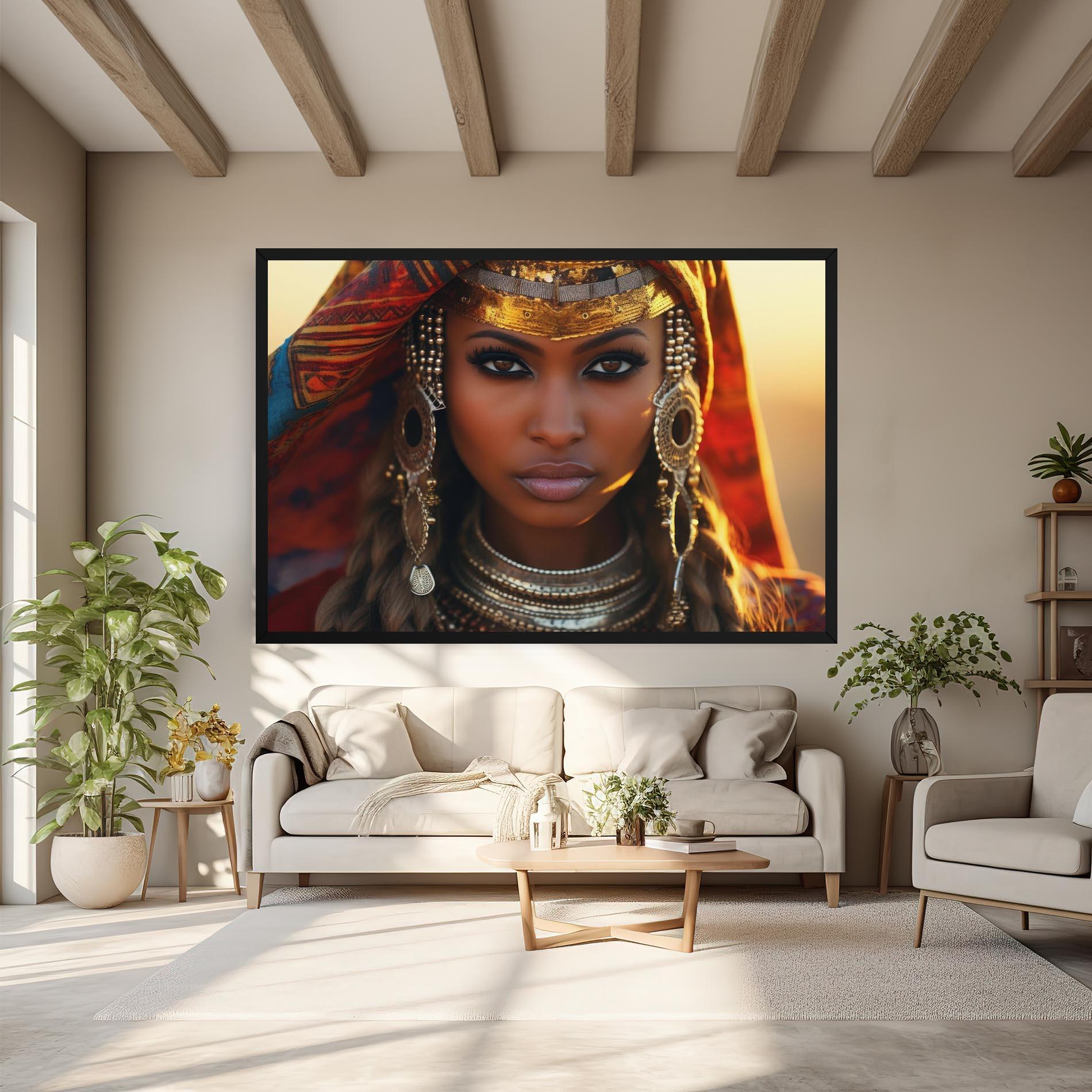 Tablou Canvas Unique Smokey Eyes mockup 6