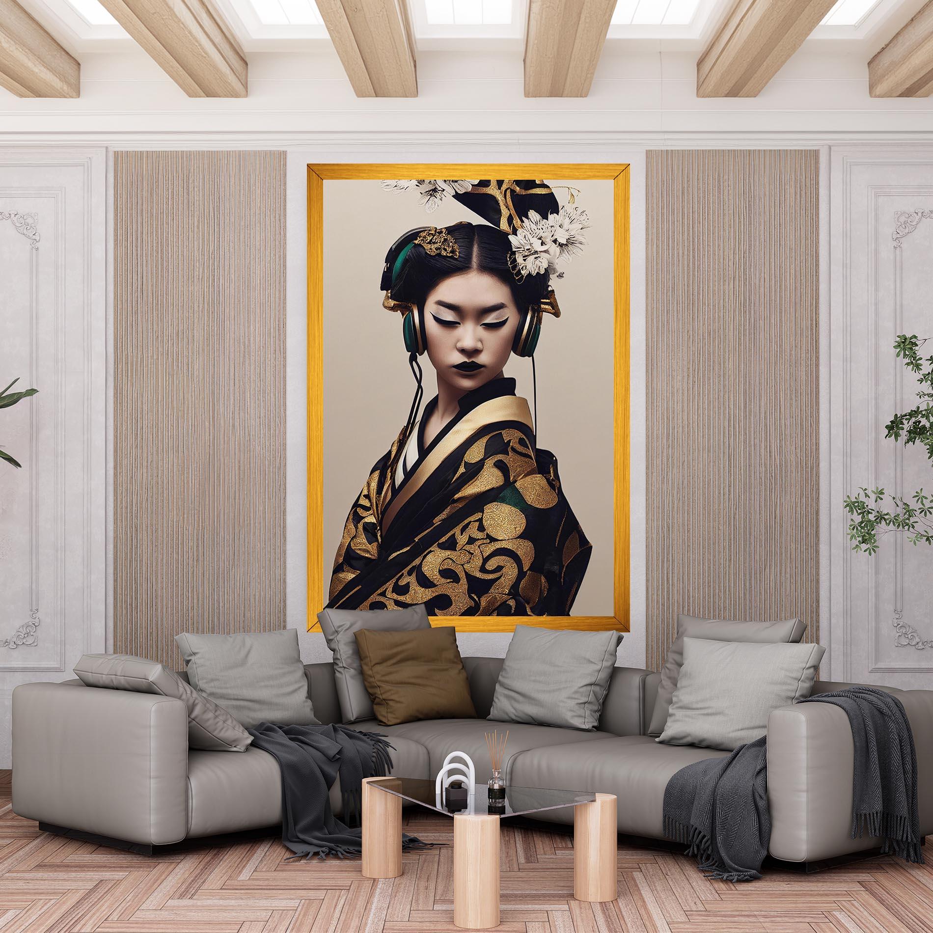 Tablou Canvas Kimono Headphones mockup 6