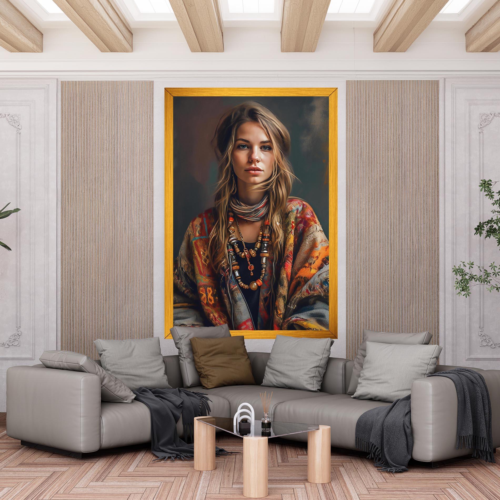 Tablou Canvas Woolen Sweater mockup 6