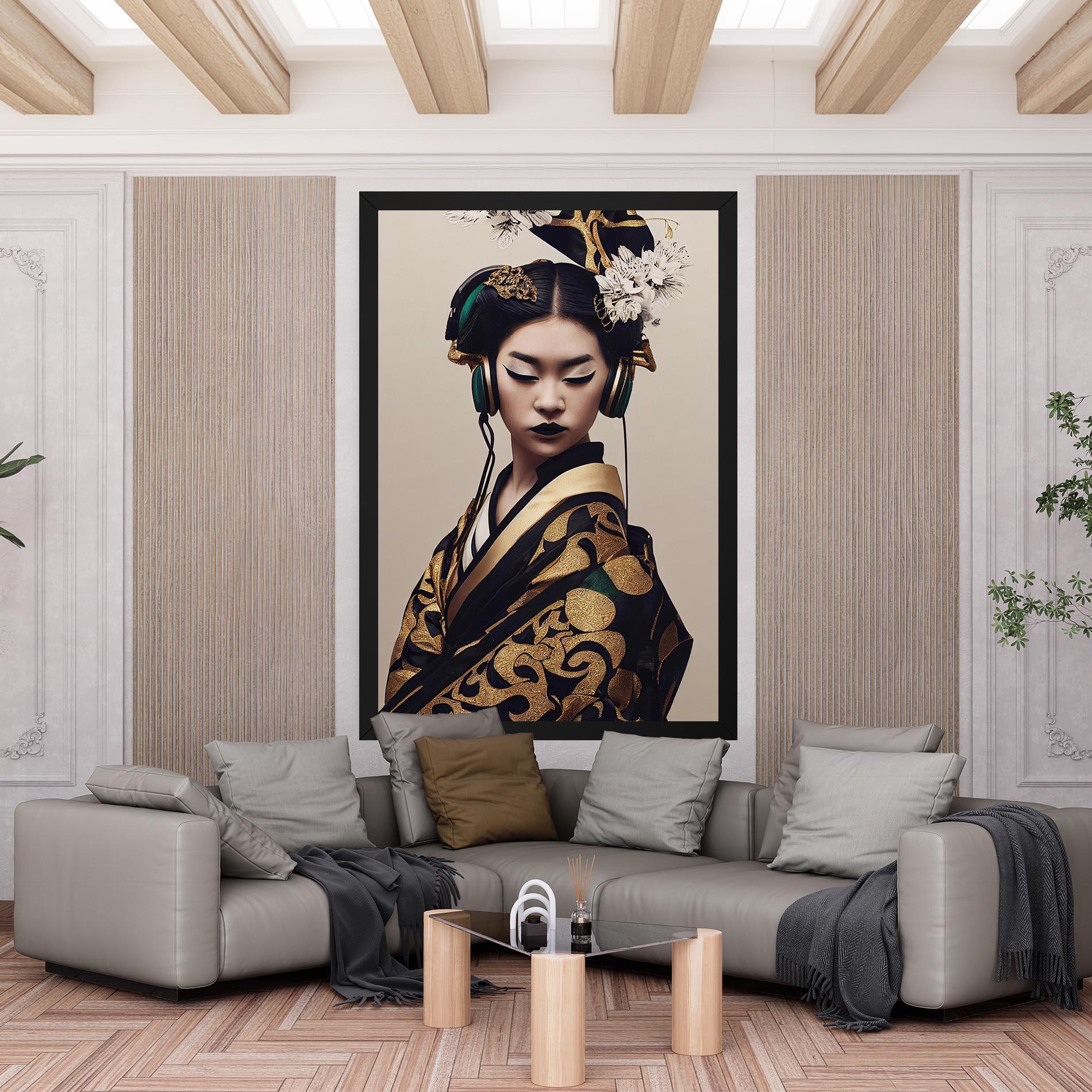 Tablou Canvas Kimono Headphones mockup 6