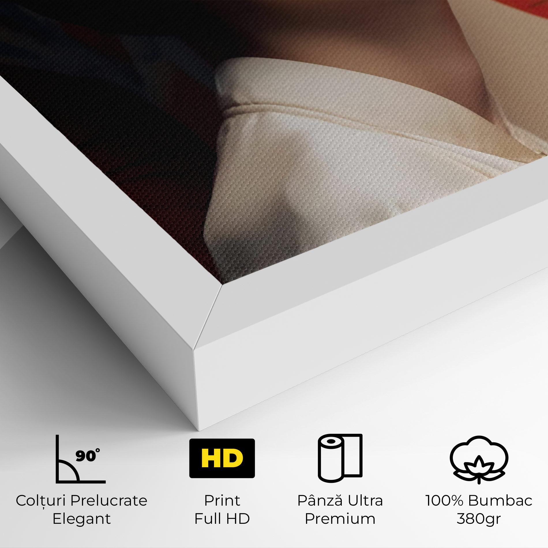 Tablou Canvas Asiatic Red Lips mockup 4