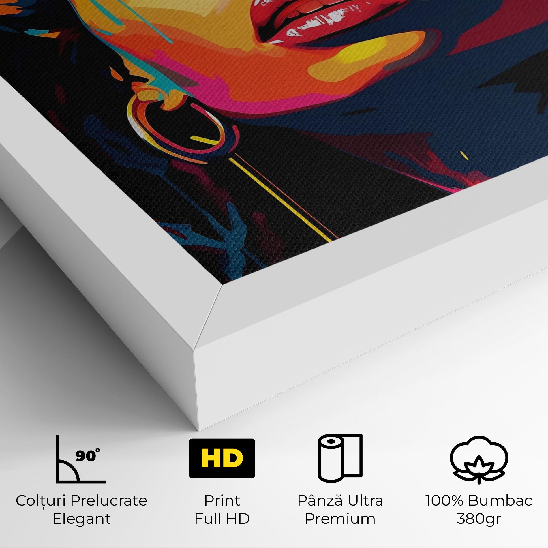 Tablou Canvas Beautiful African Art mockup 4