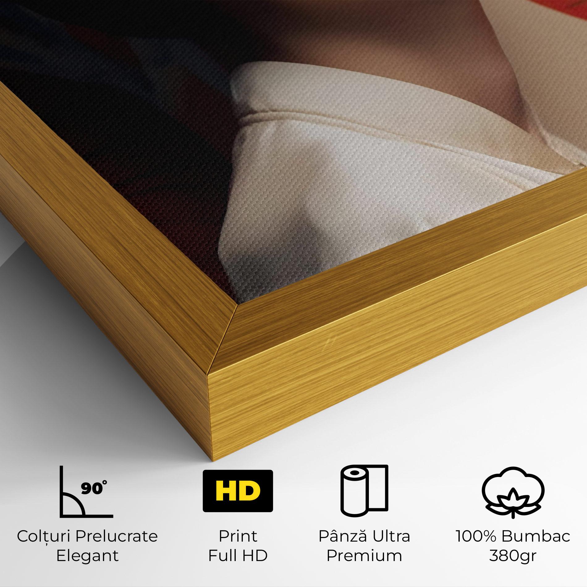 Tablou Canvas Asiatic Red Lips mockup 4