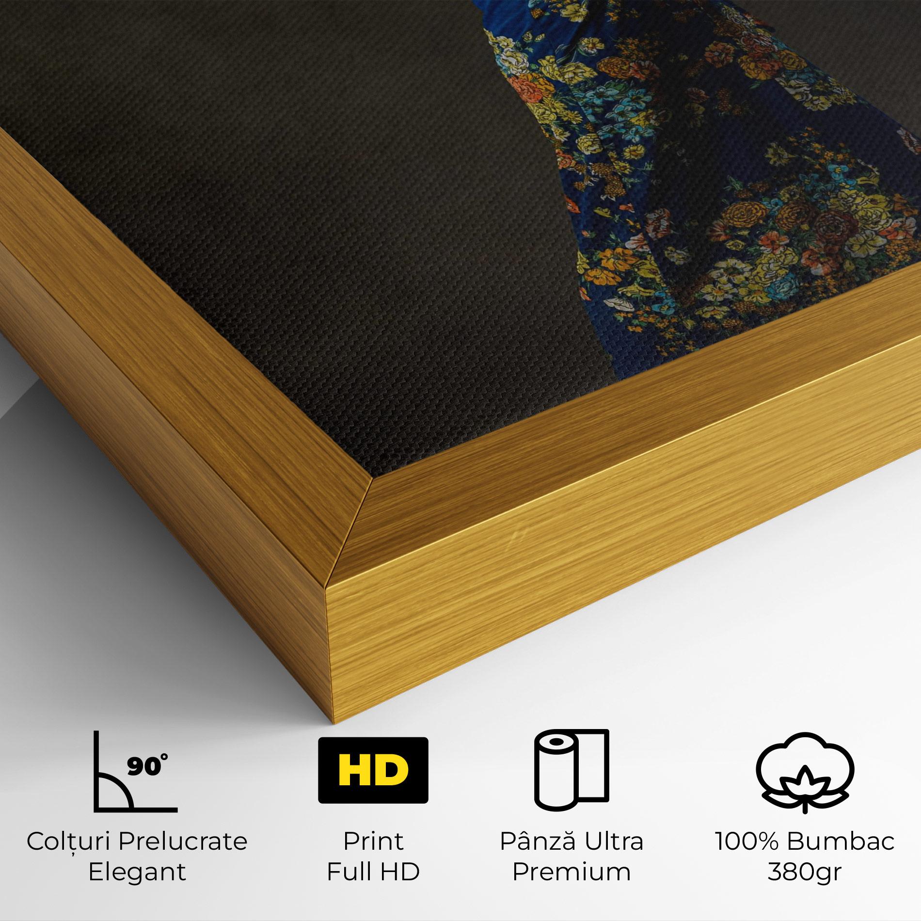 Tablou Canvas Sugar Skull Face mockup 4