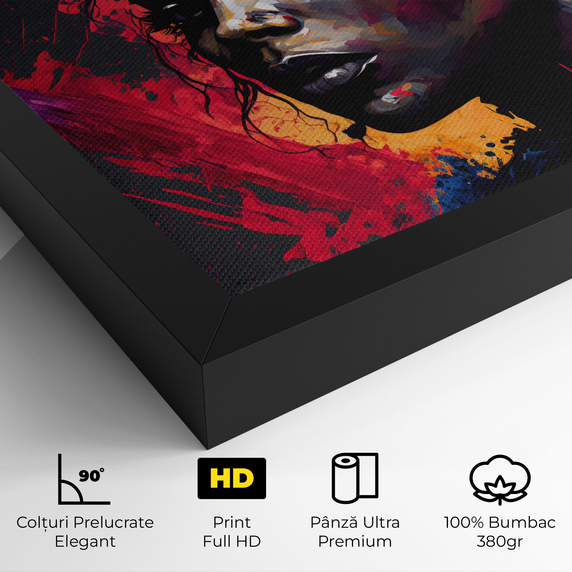Tablou Canvas African Woman Splash mockup 4