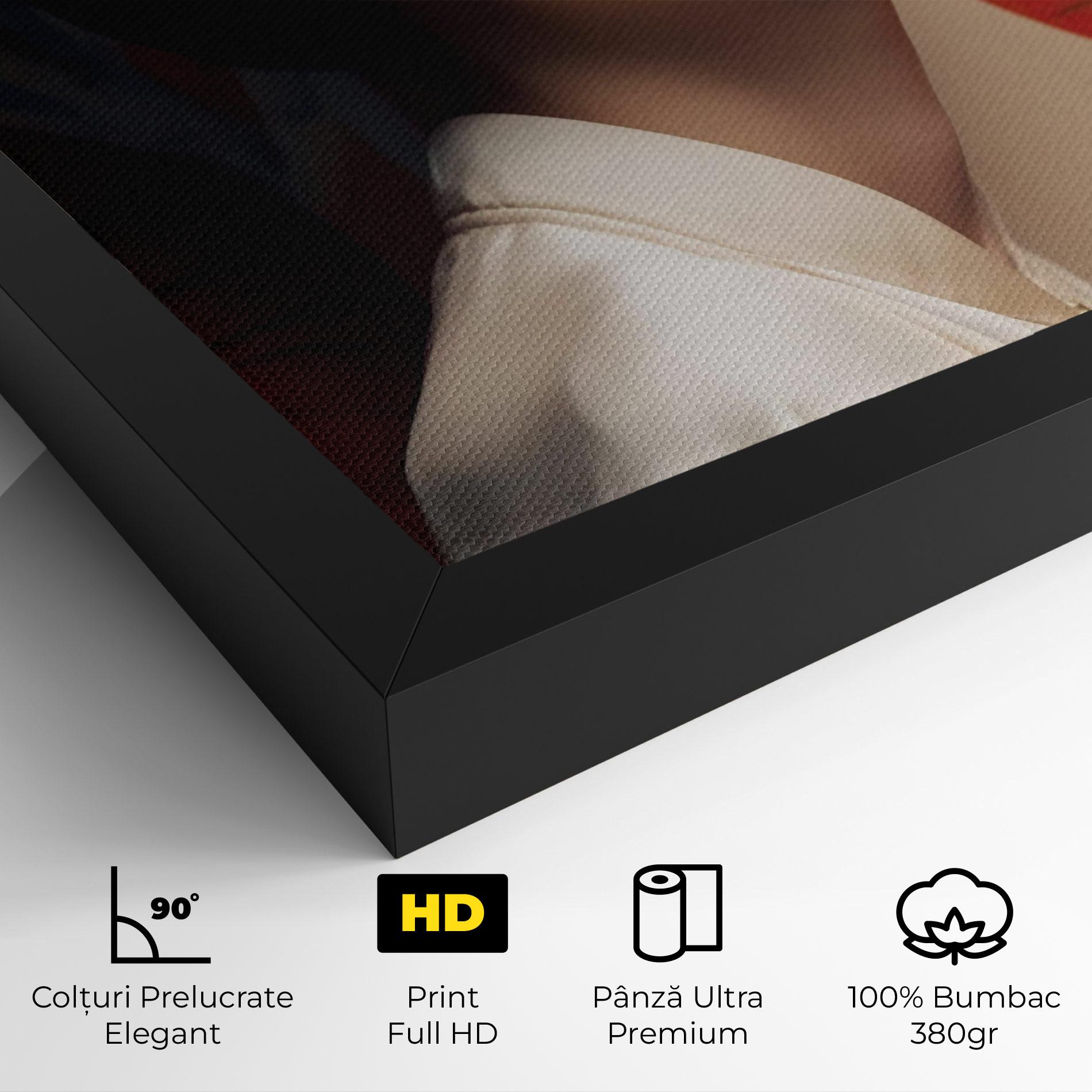 Tablou Canvas Asiatic Red Lips mockup 4