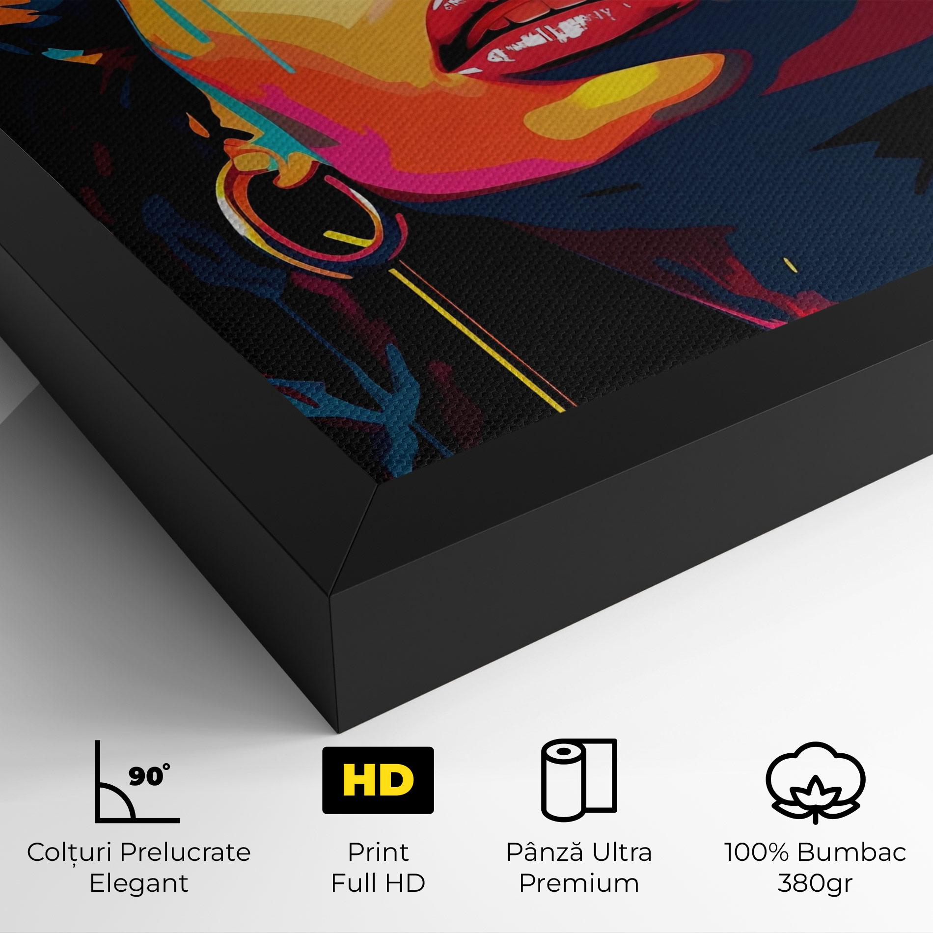 Tablou Canvas Beautiful African Art mockup 4