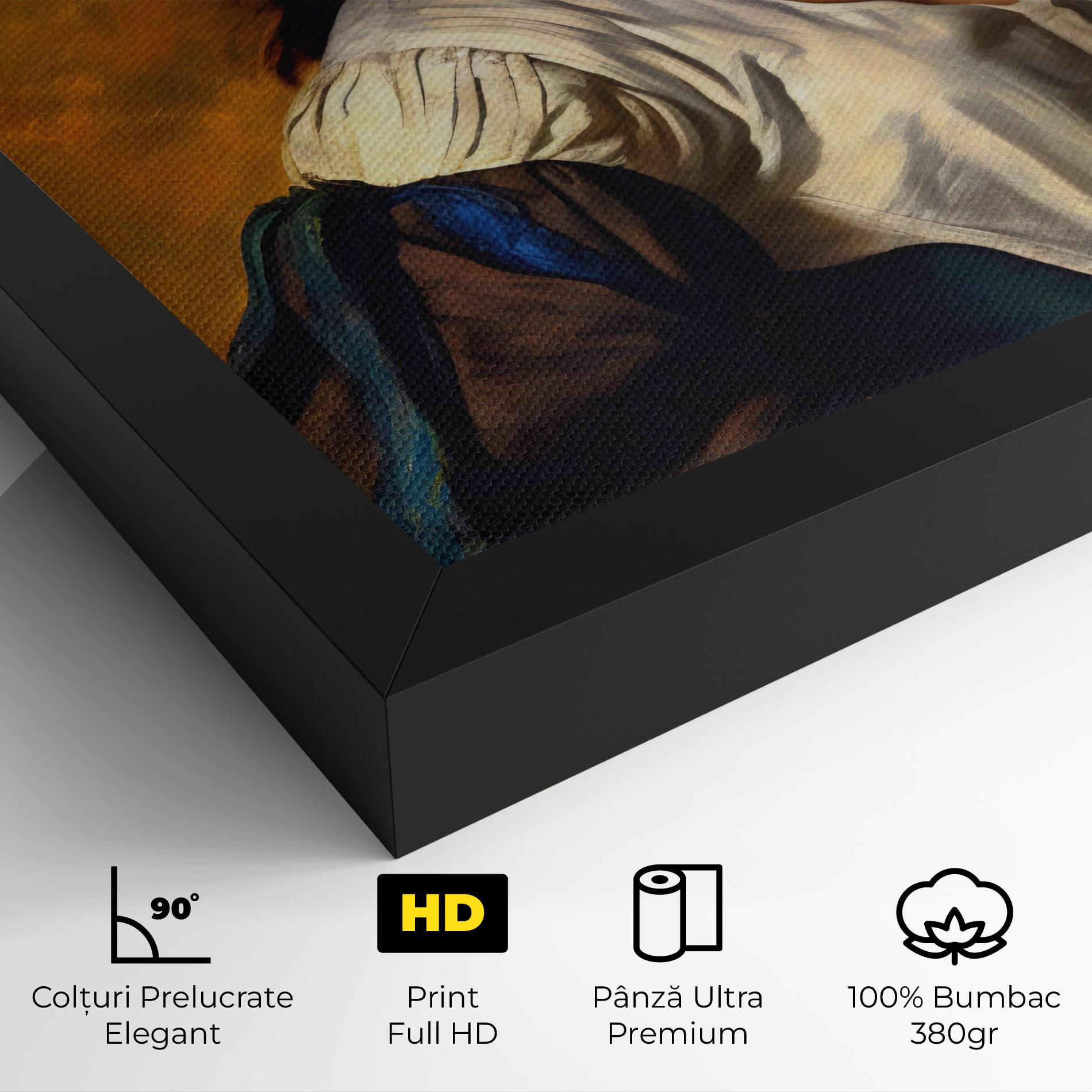 Tablou Canvas Beautiful Brunette Art mockup 4