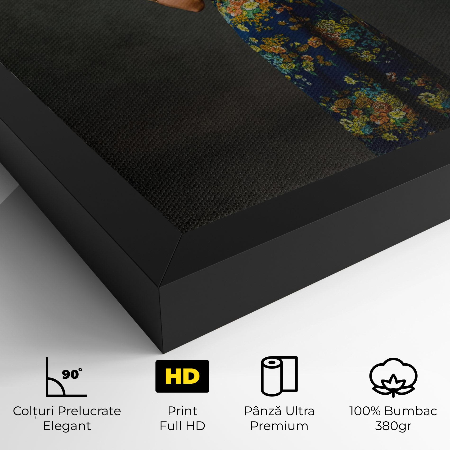 Tablou Canvas Sugar Skull Makeup mockup 4