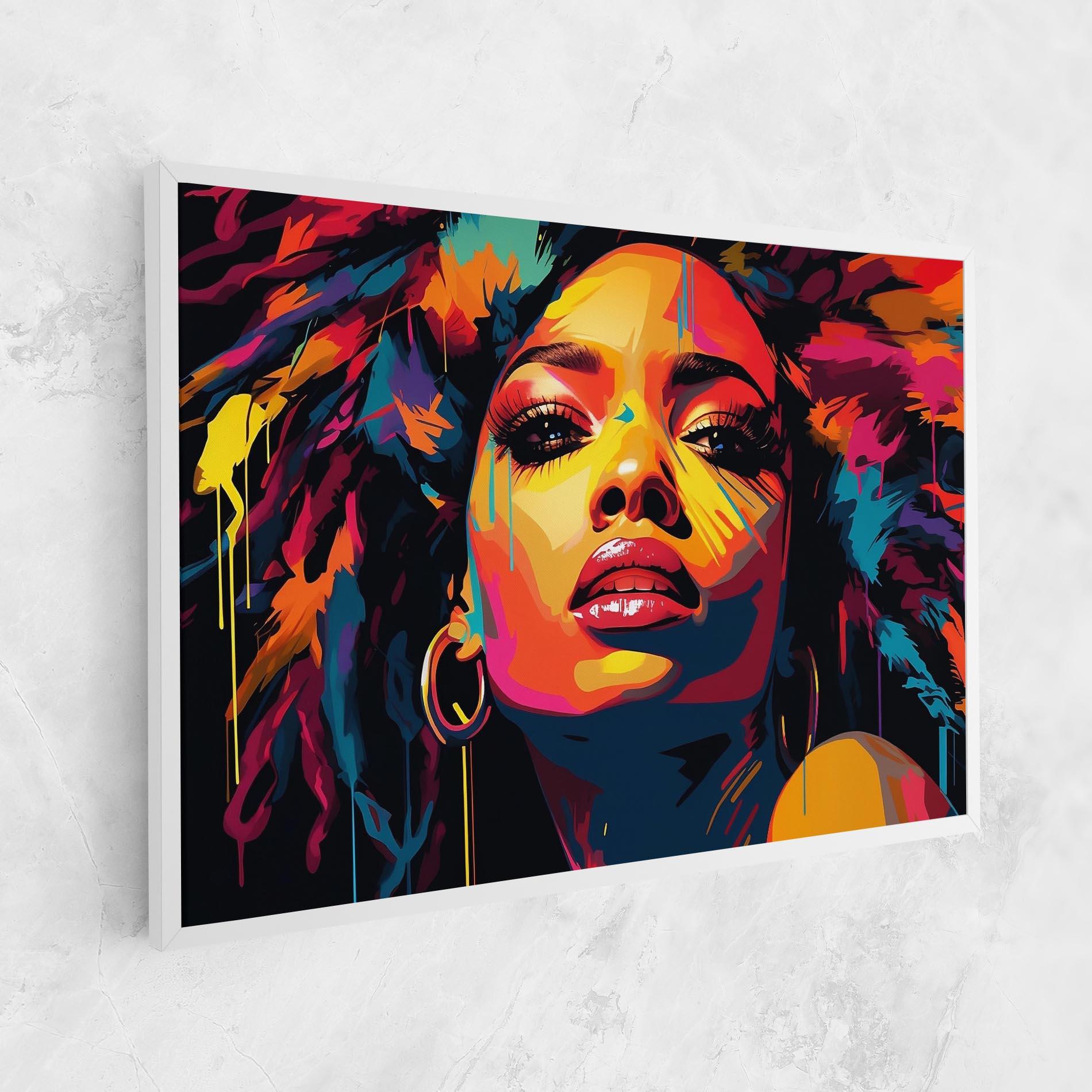 Tablou Canvas Beautiful African Art mockup 1