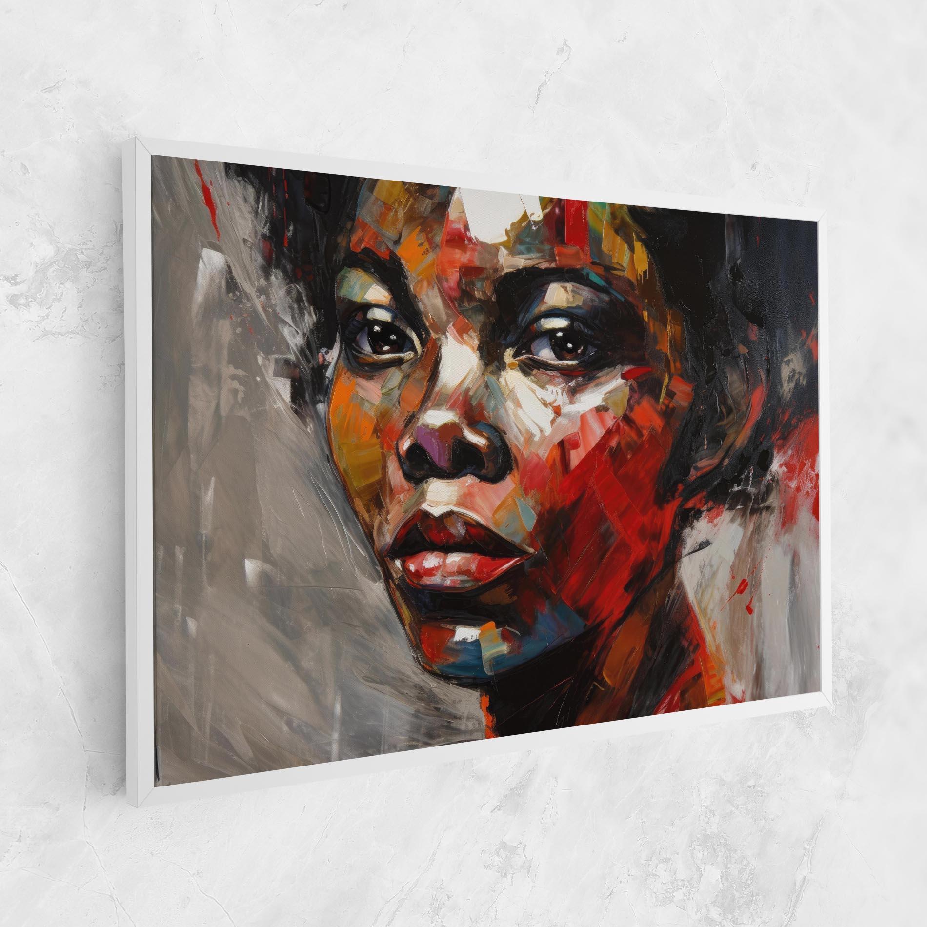 Tablou Canvas Intense Portrait Art mockup 1