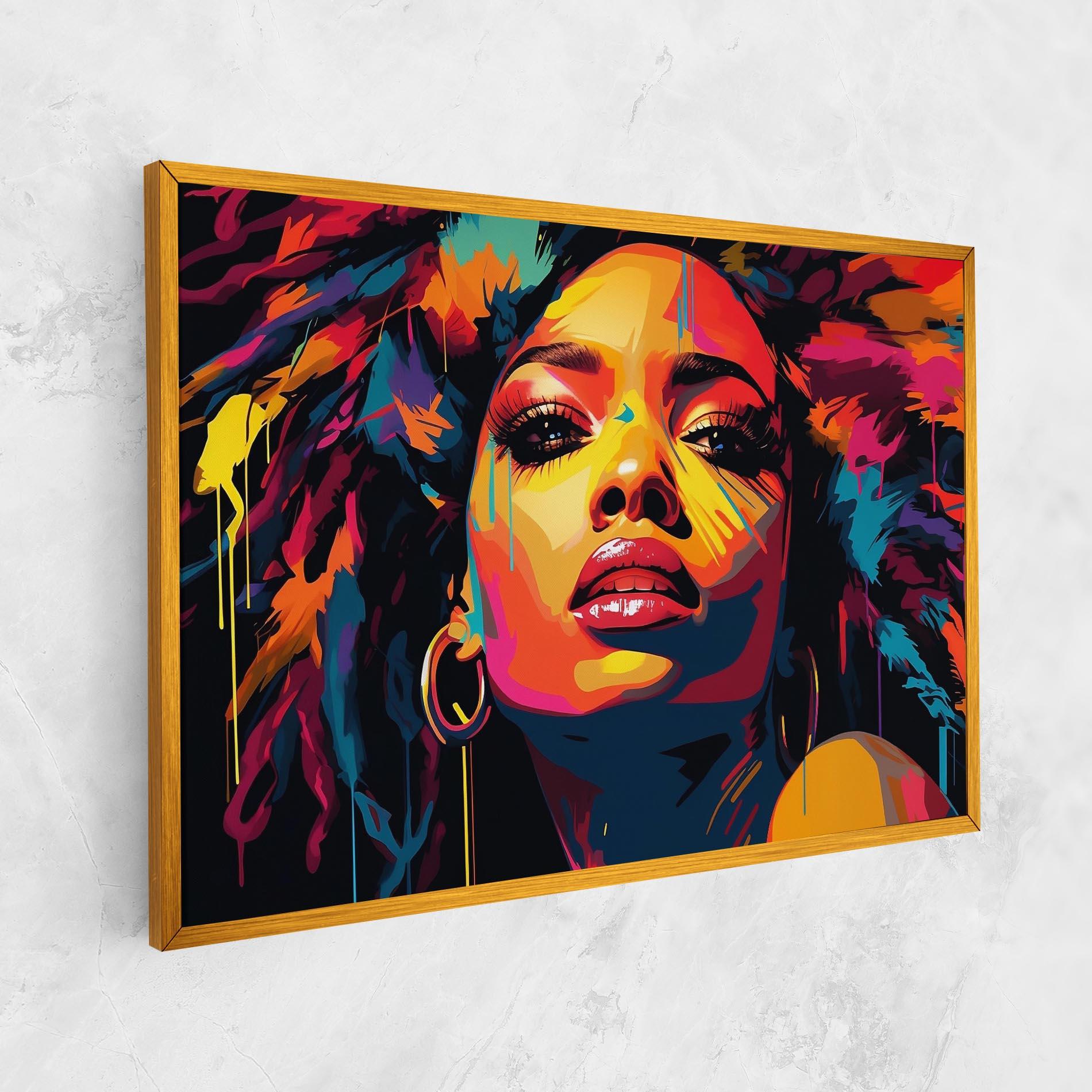 Tablou Canvas Beautiful African Art mockup 1