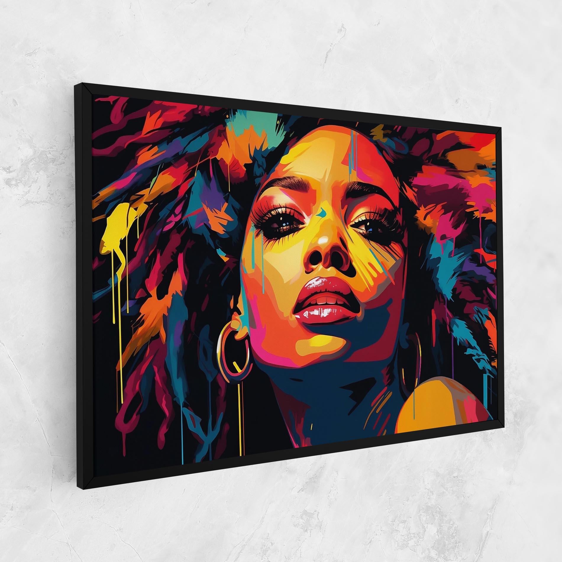 Tablou Canvas Beautiful African Art mockup 1