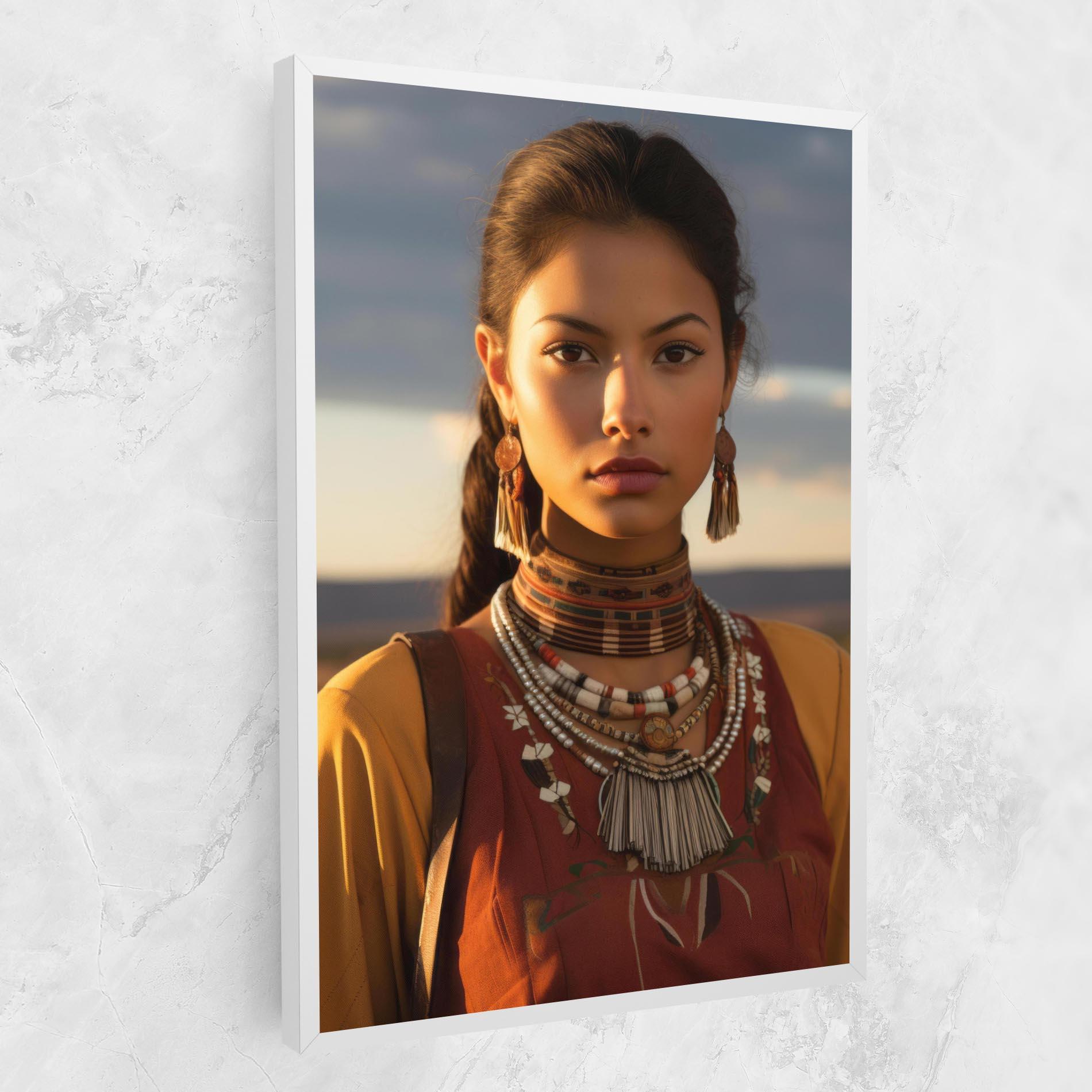 Tablou Canvas Native American Desert mockup 1