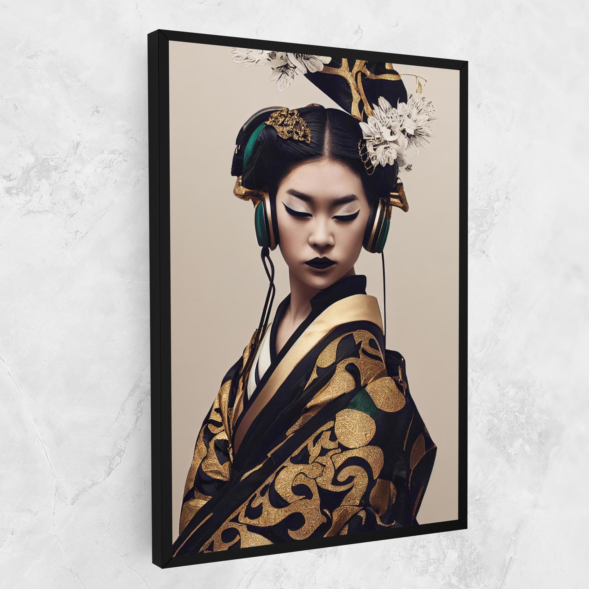Tablou Canvas Kimono Headphones mockup 1
