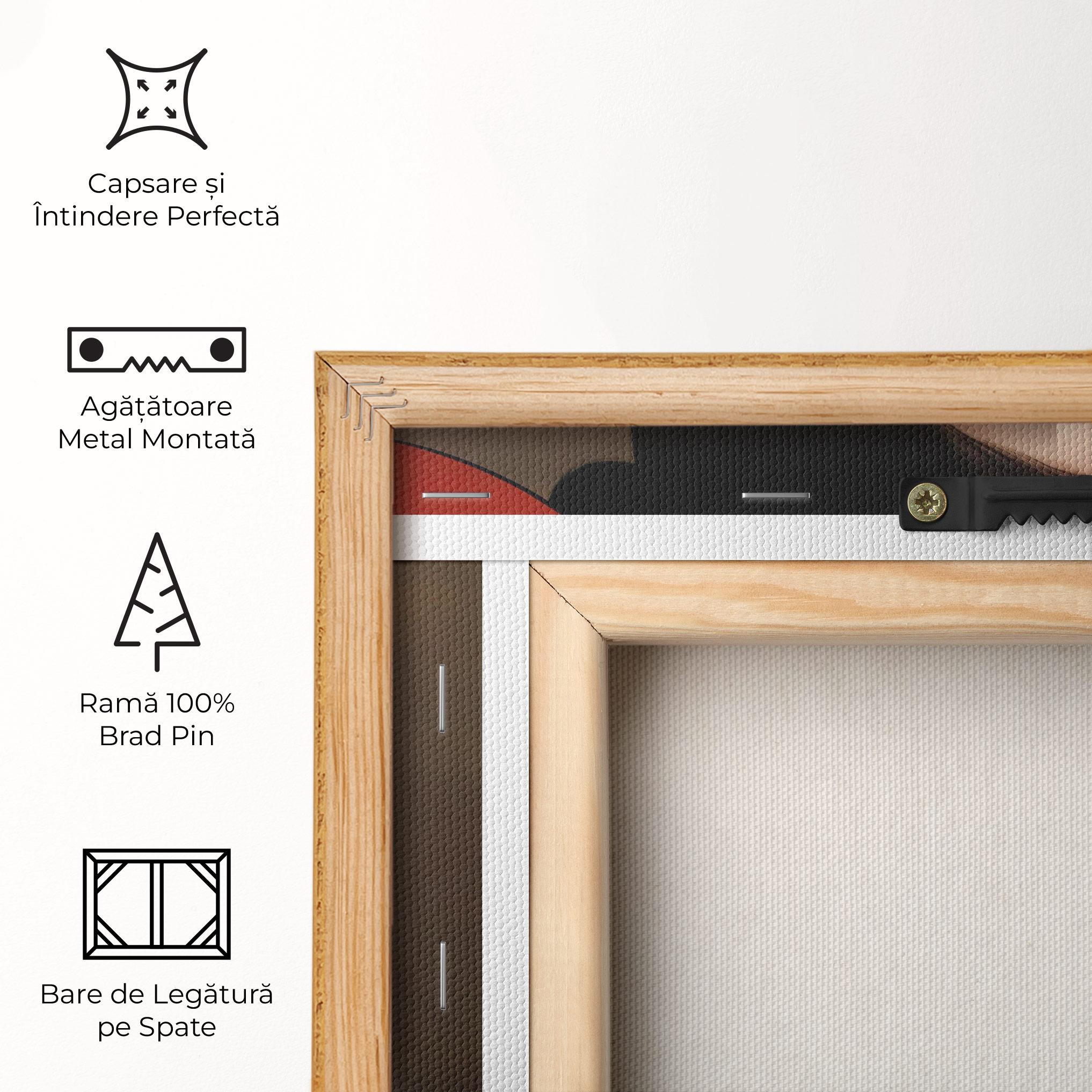 Tablou Canvas Asian Big Earrings mockup 5