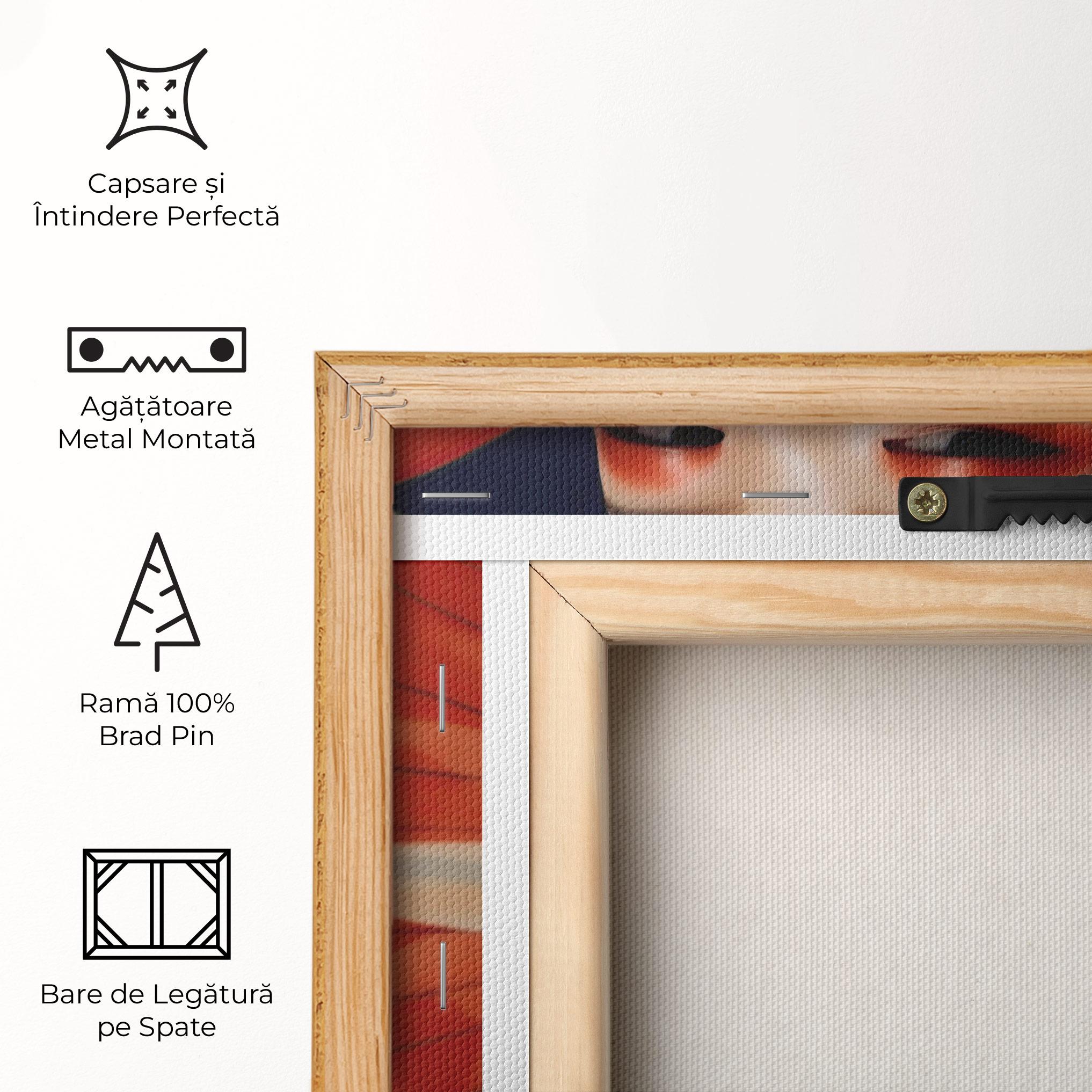 Tablou Canvas Asiatic Red Lips mockup 5