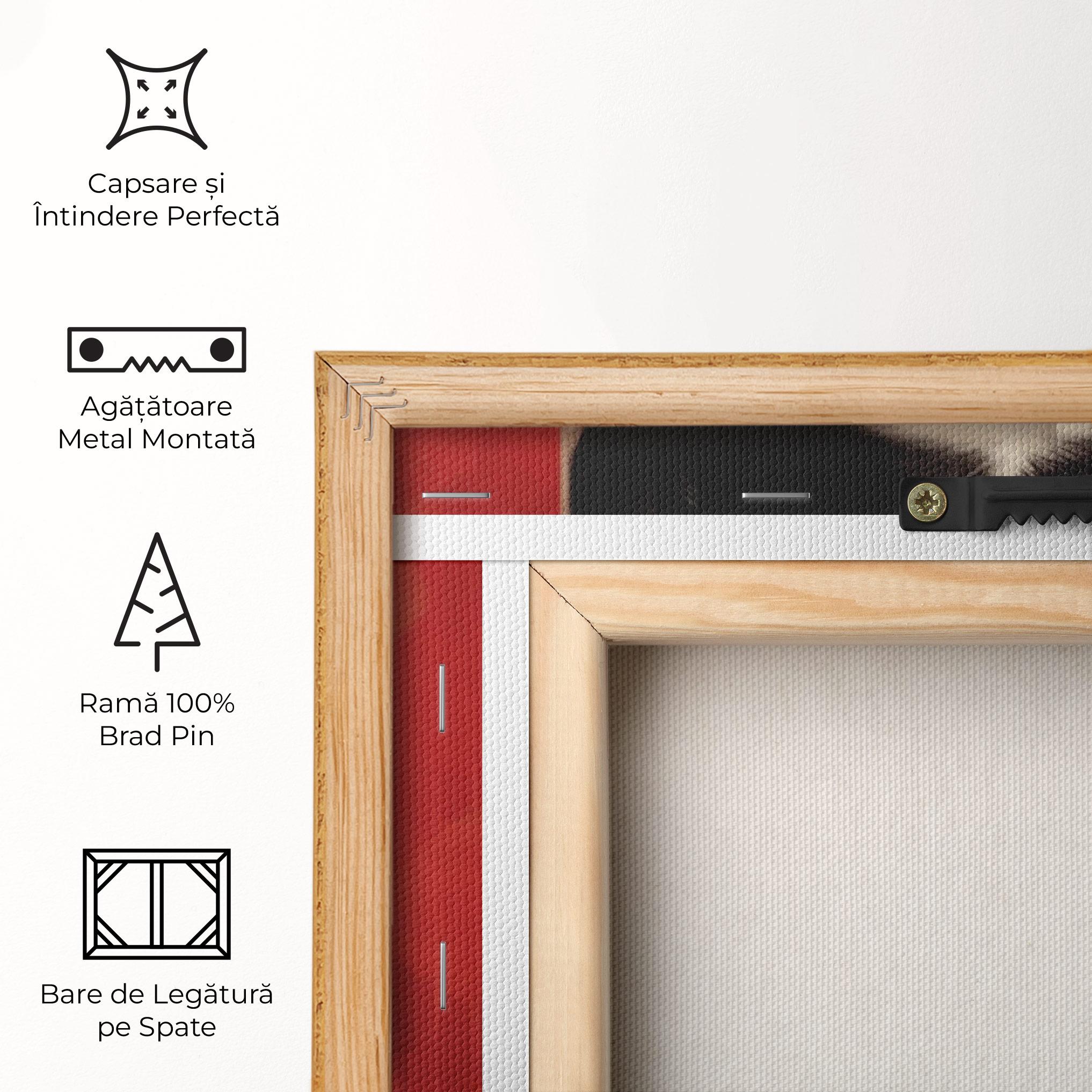 Tablou Canvas Black Asiatic Makeup mockup 5