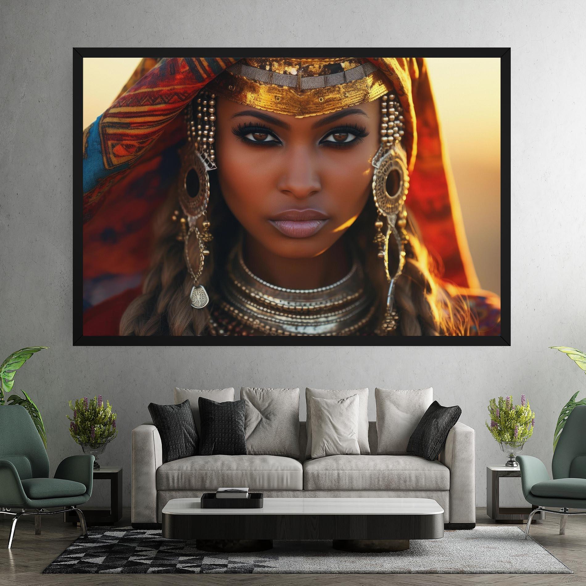 Tablou Canvas Unique Smokey Eyes mockup 7