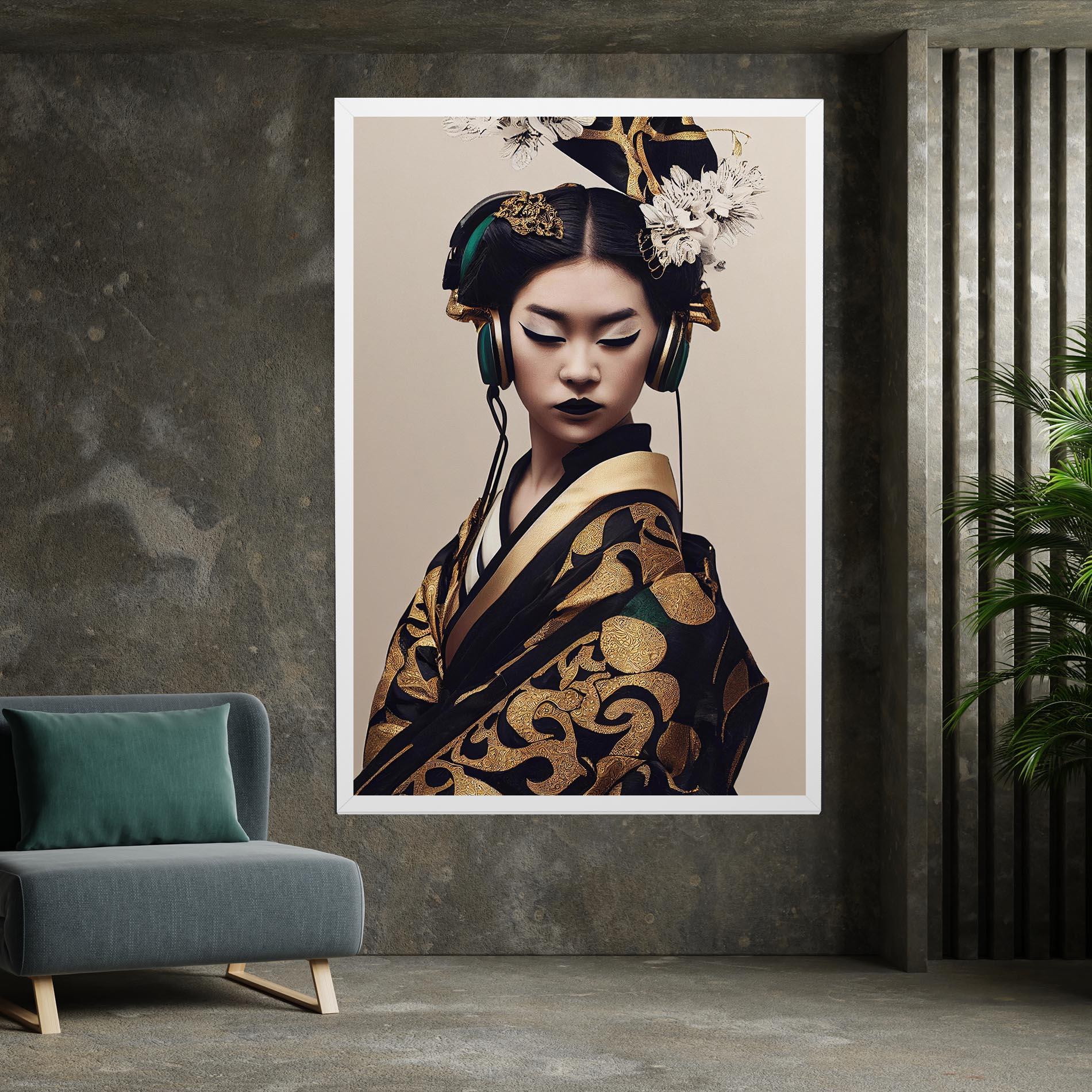 Tablou Canvas Kimono Headphones mockup 7