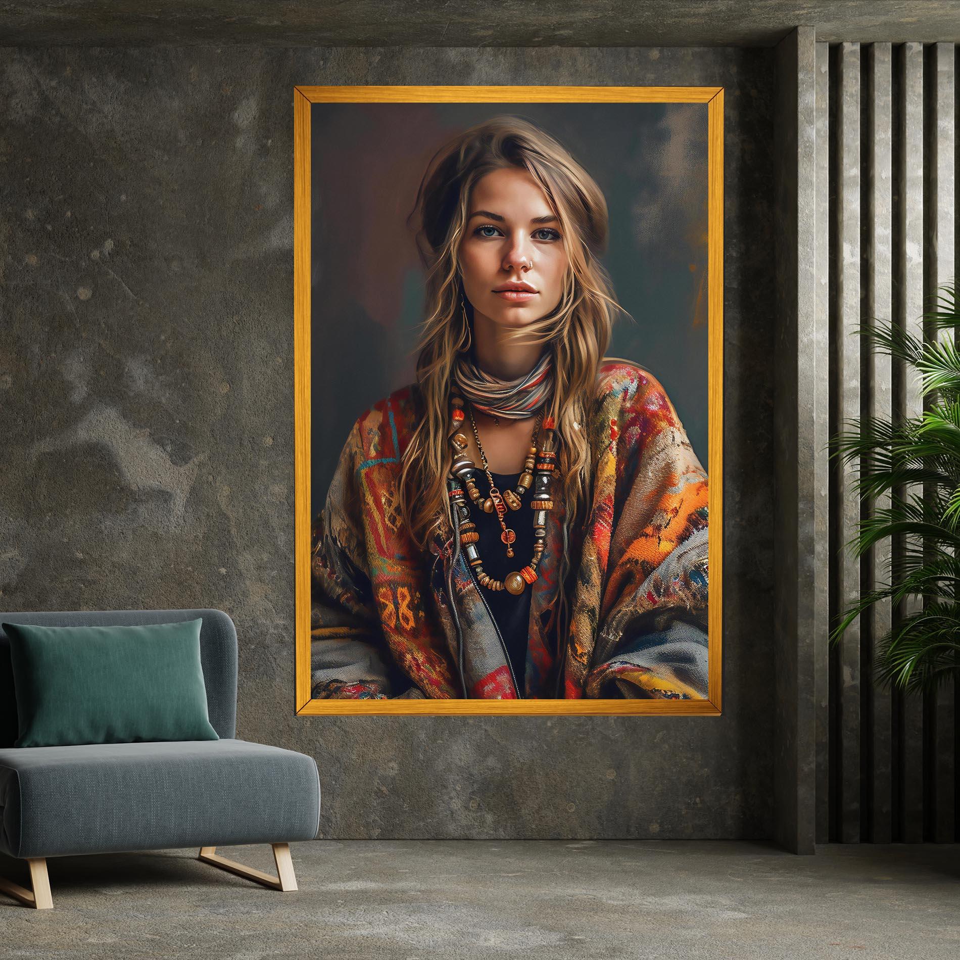 Tablou Canvas Woolen Sweater mockup 7