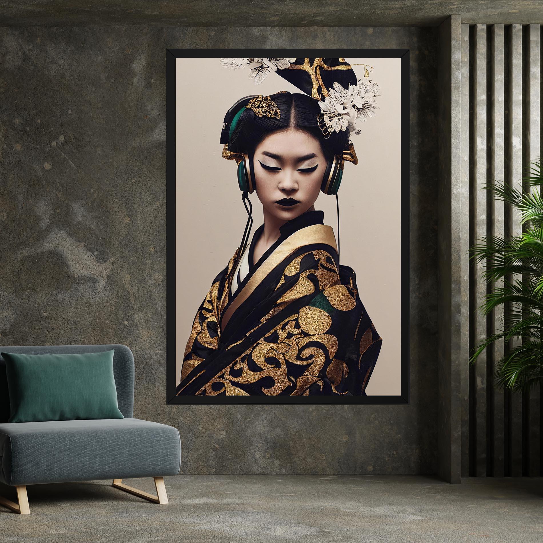 Tablou Canvas Kimono Headphones mockup 7