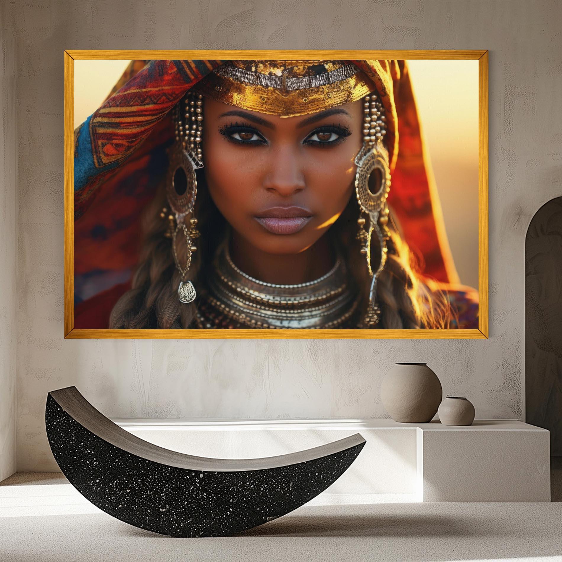 Tablou Canvas Unique Smokey Eyes mockup 8