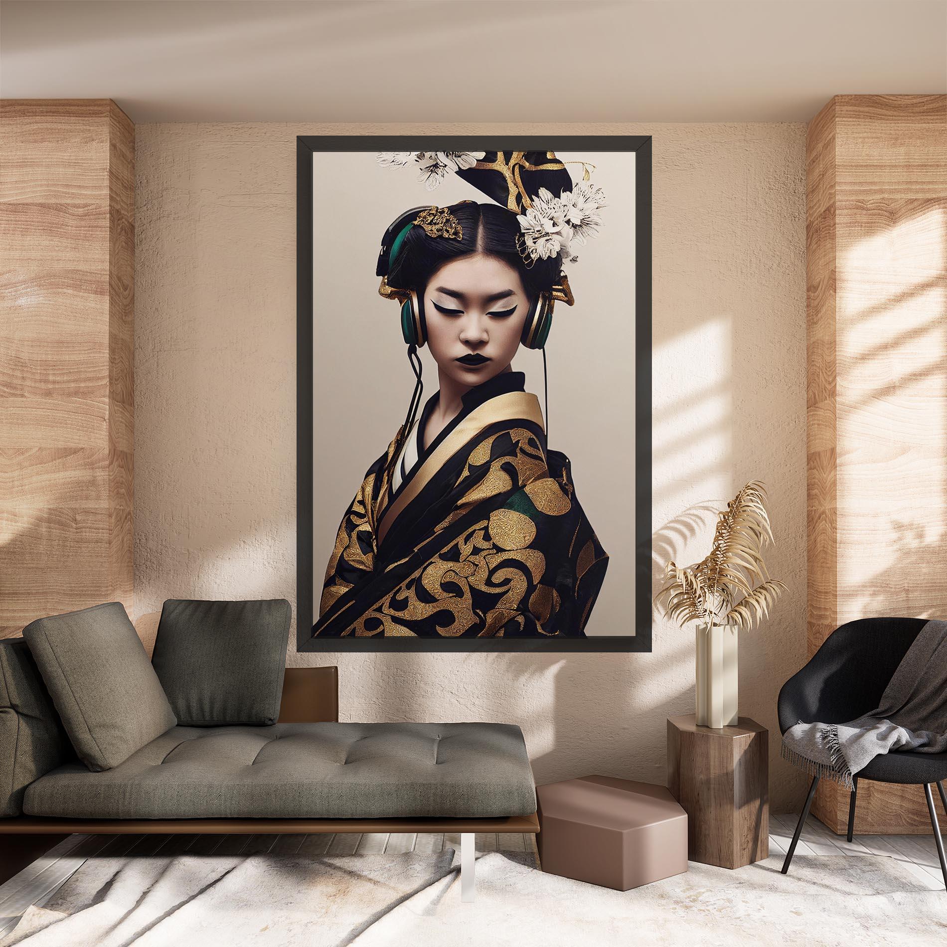 Tablou Canvas Kimono Headphones mockup 8