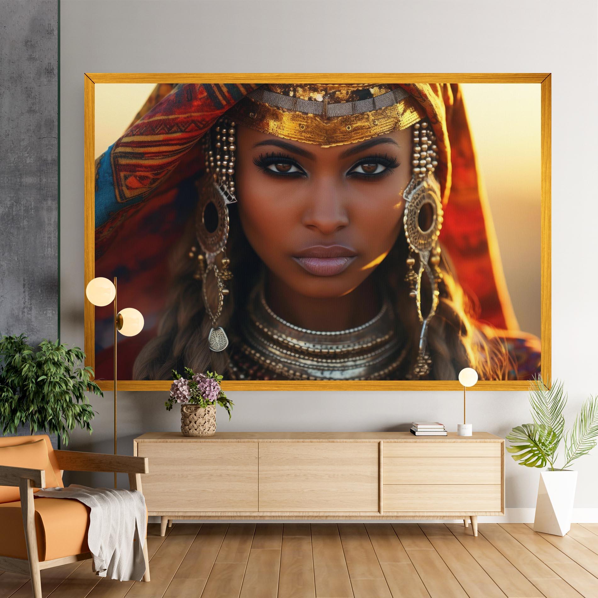 Tablou Canvas Unique Smokey Eyes mockup 9