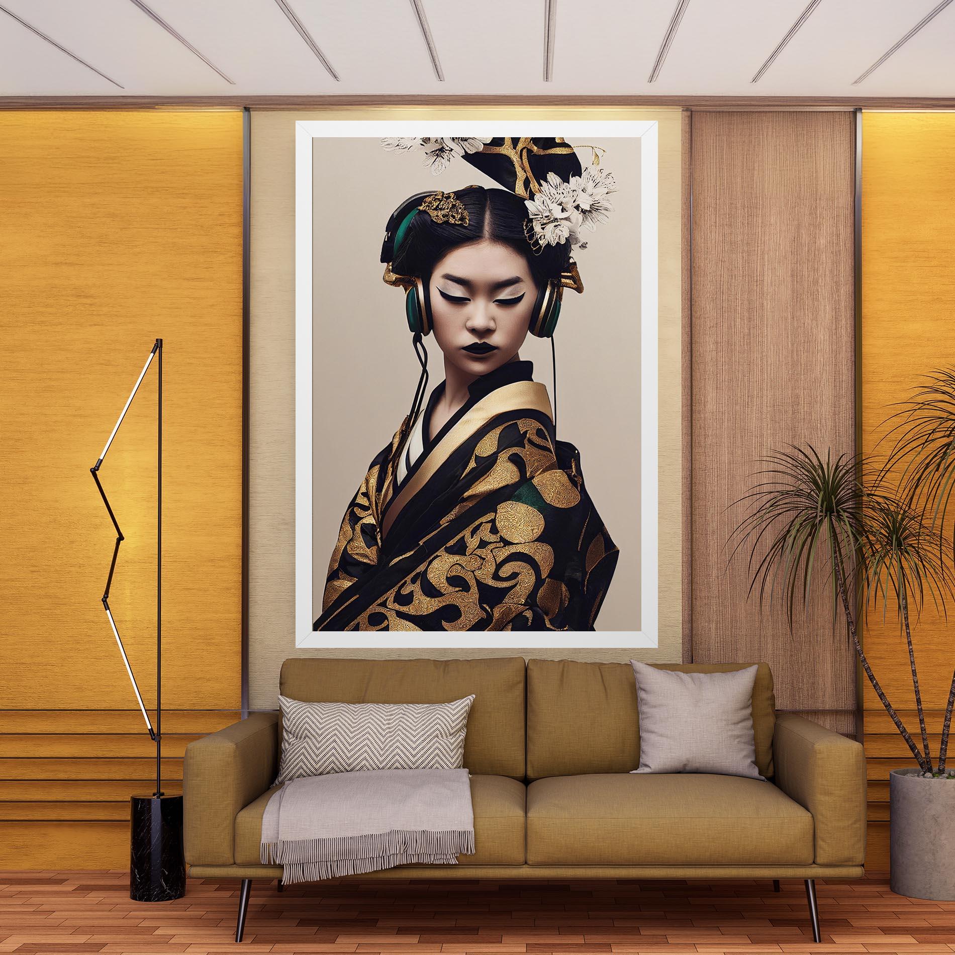 Tablou Canvas Kimono Headphones mockup 9