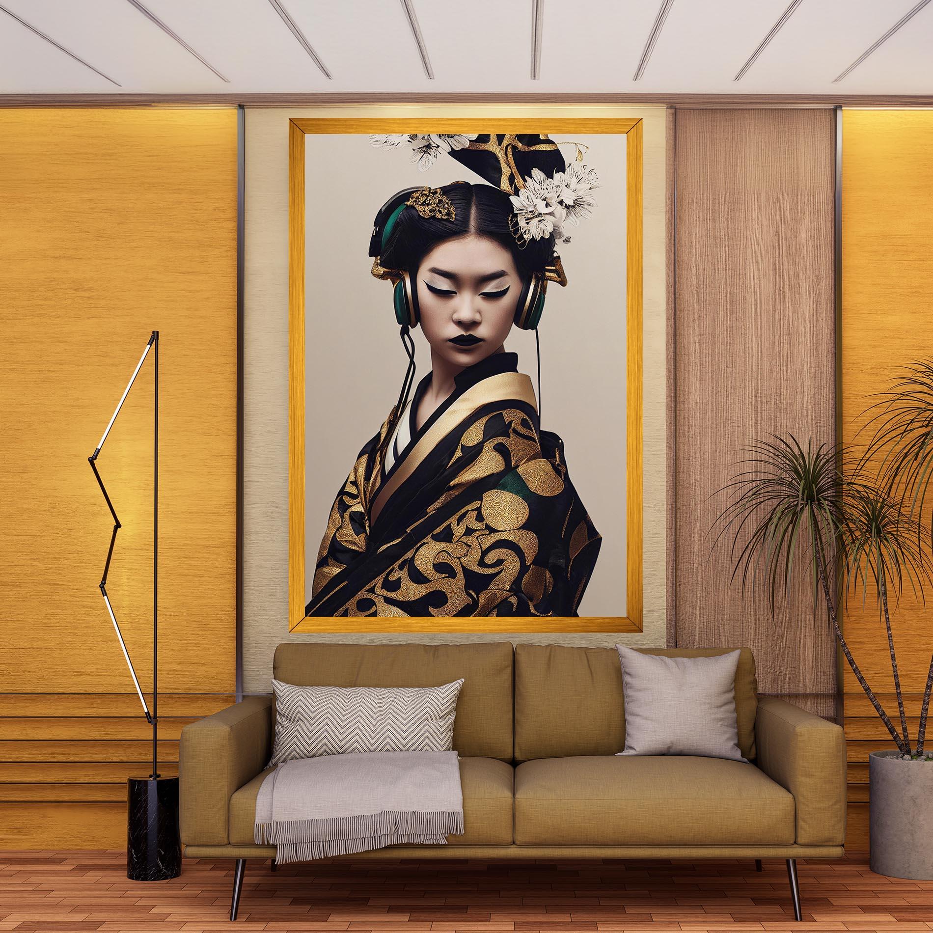 Tablou Canvas Kimono Headphones mockup 9