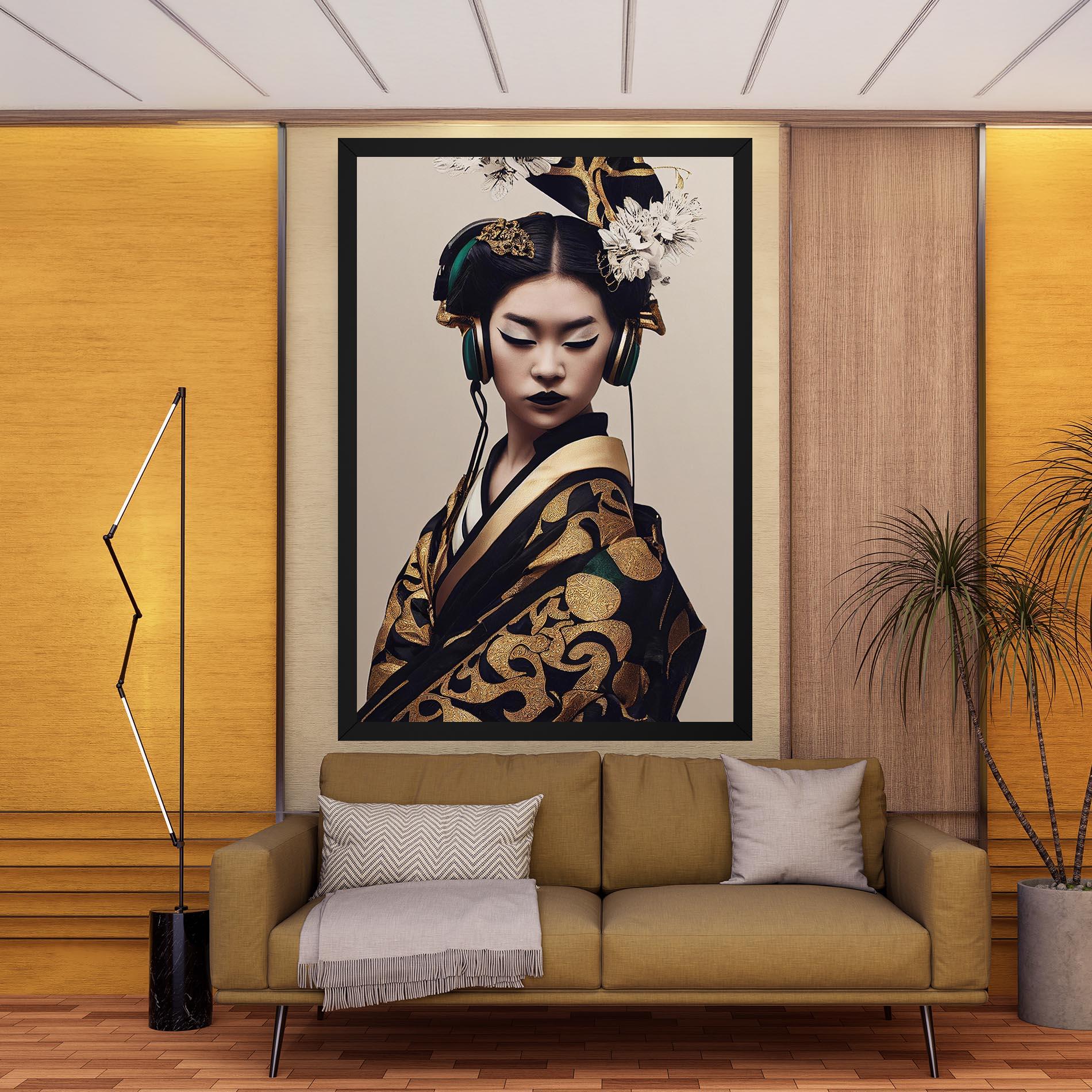 Tablou Canvas Kimono Headphones mockup 9