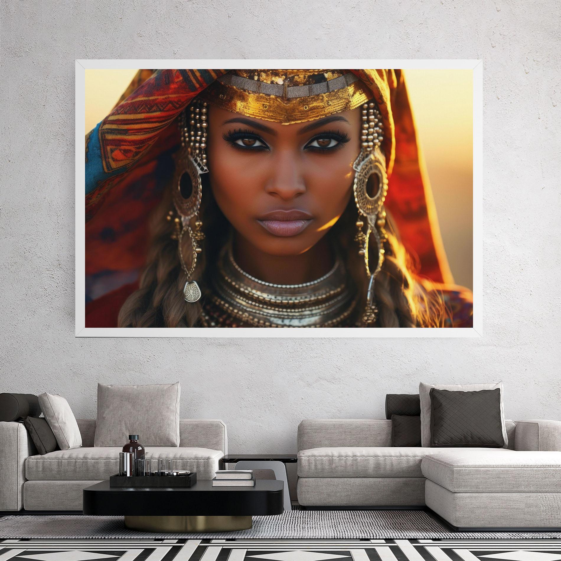 Tablou Canvas Unique Smokey Eyes mockup 2