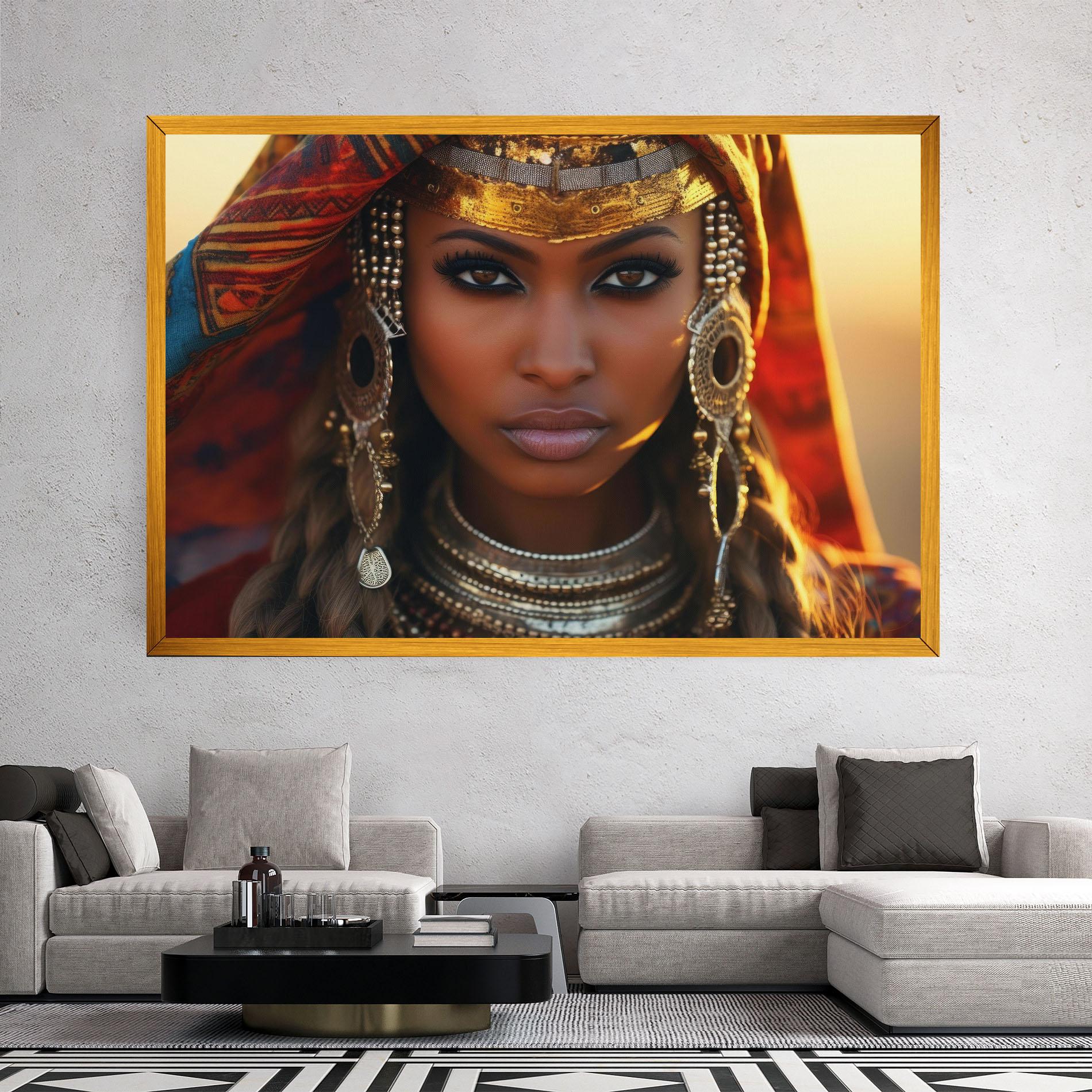 Tablou Canvas Unique Smokey Eyes mockup 2