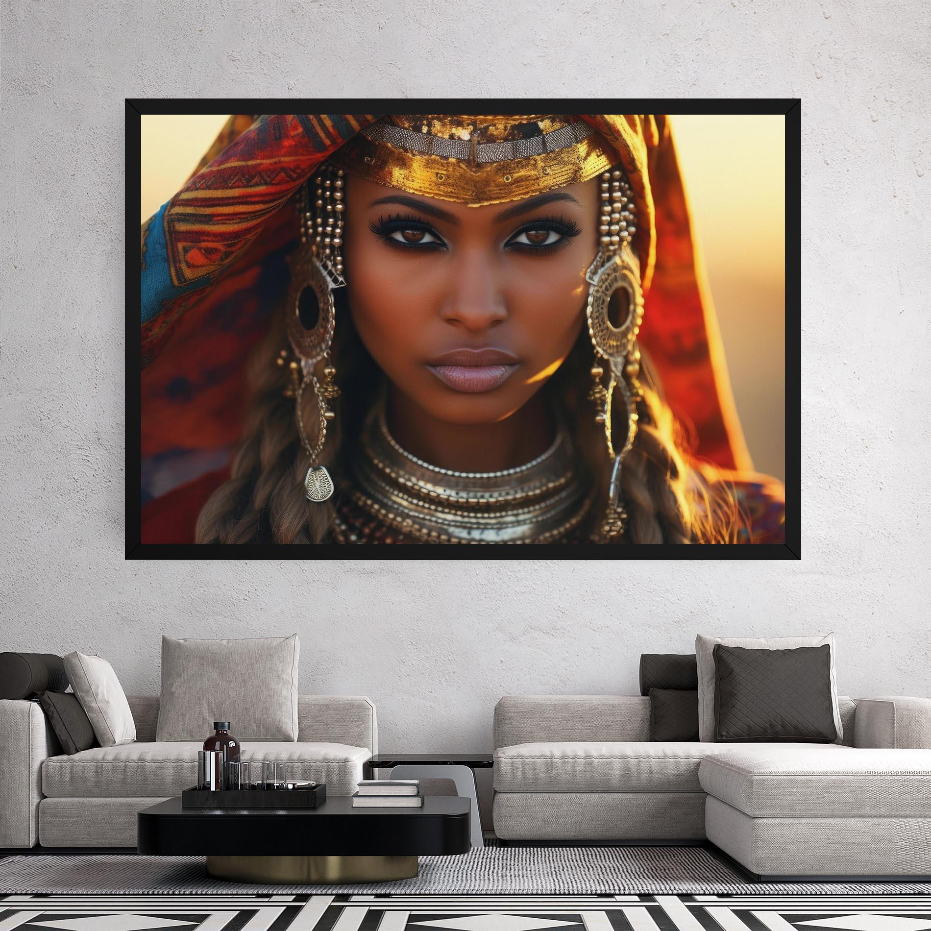 Tablou Canvas Unique Smokey Eyes mockup 2