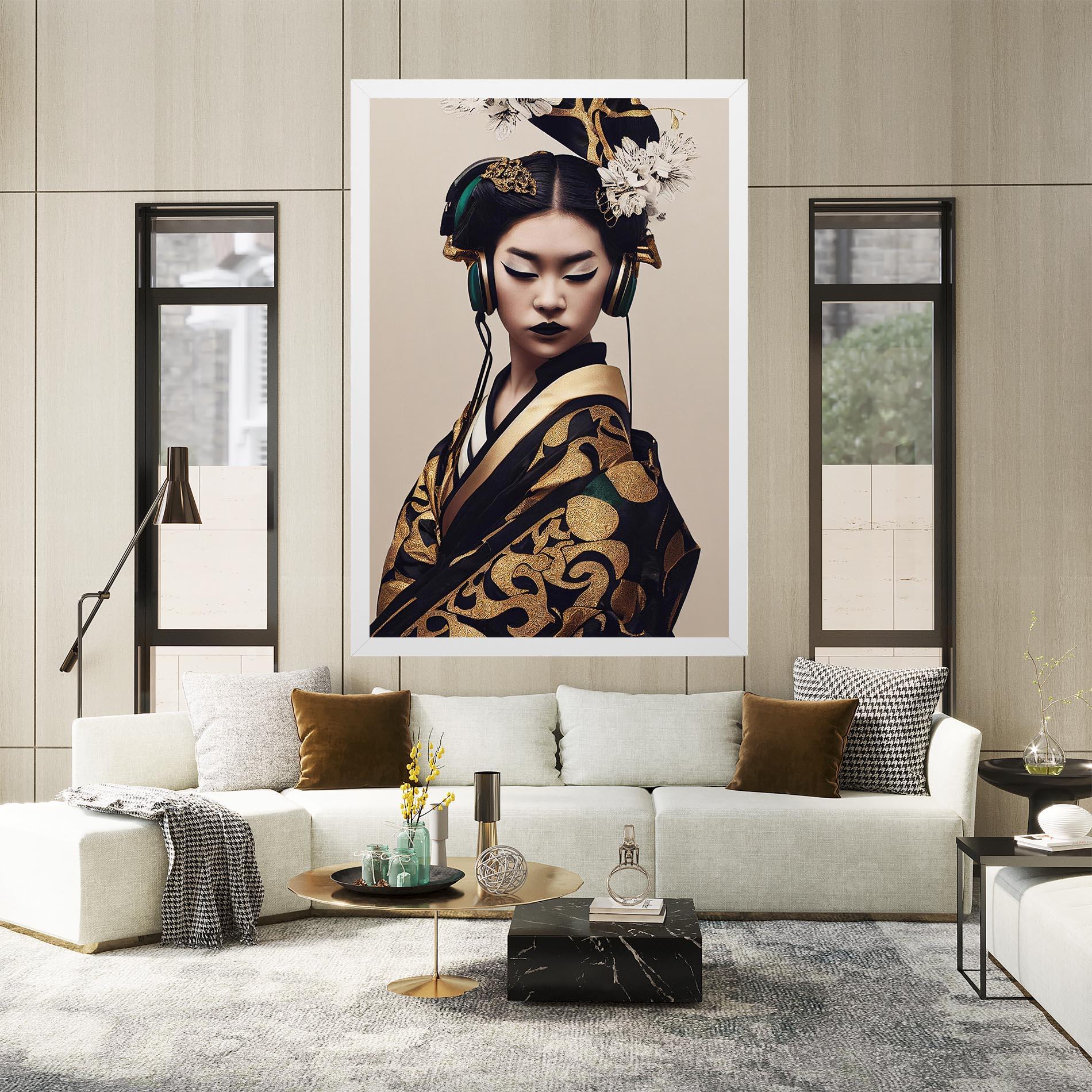 Tablou Canvas Kimono Headphones mockup 2