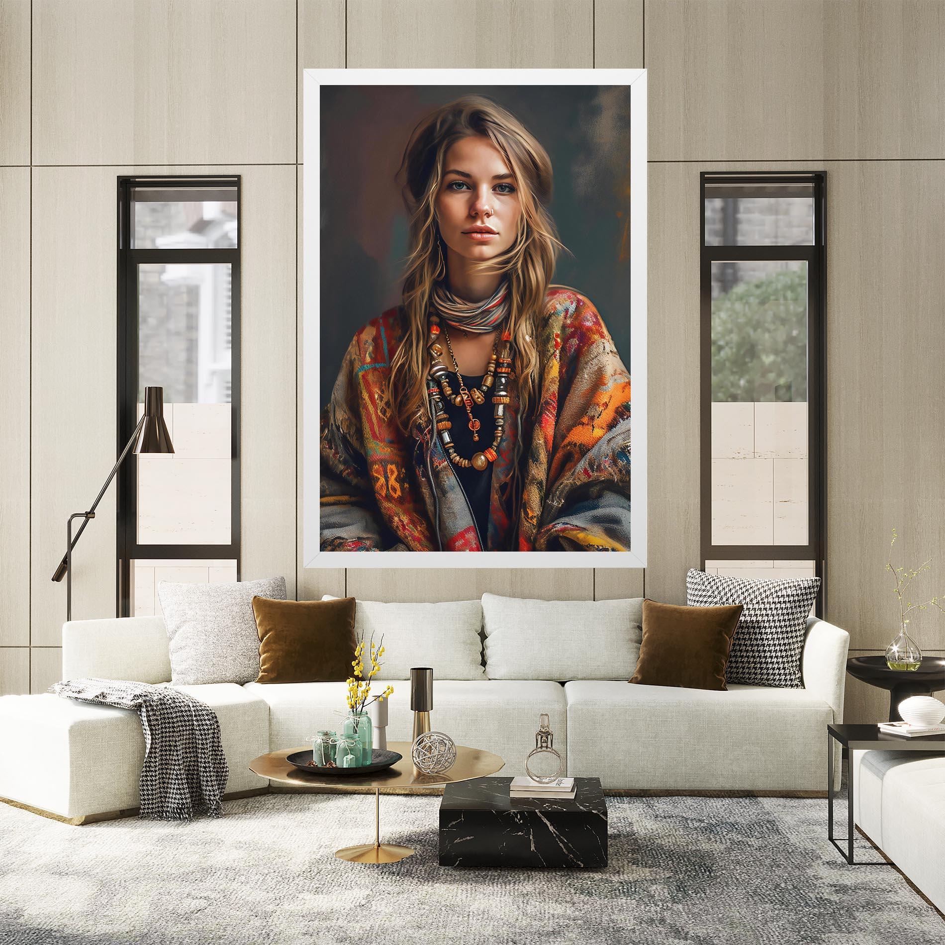 Tablou Canvas Woolen Sweater mockup 2