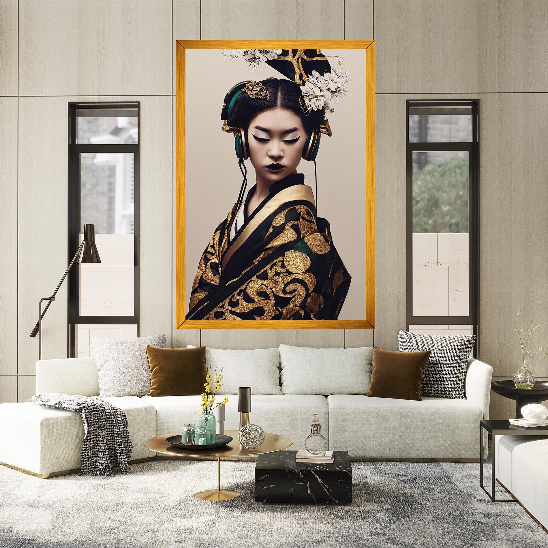 Tablou Canvas Kimono Headphones mockup 2