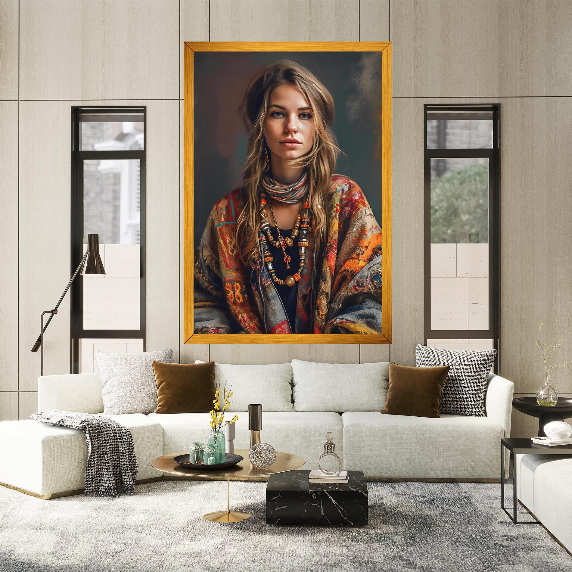 Tablou Canvas Woolen Sweater mockup 2