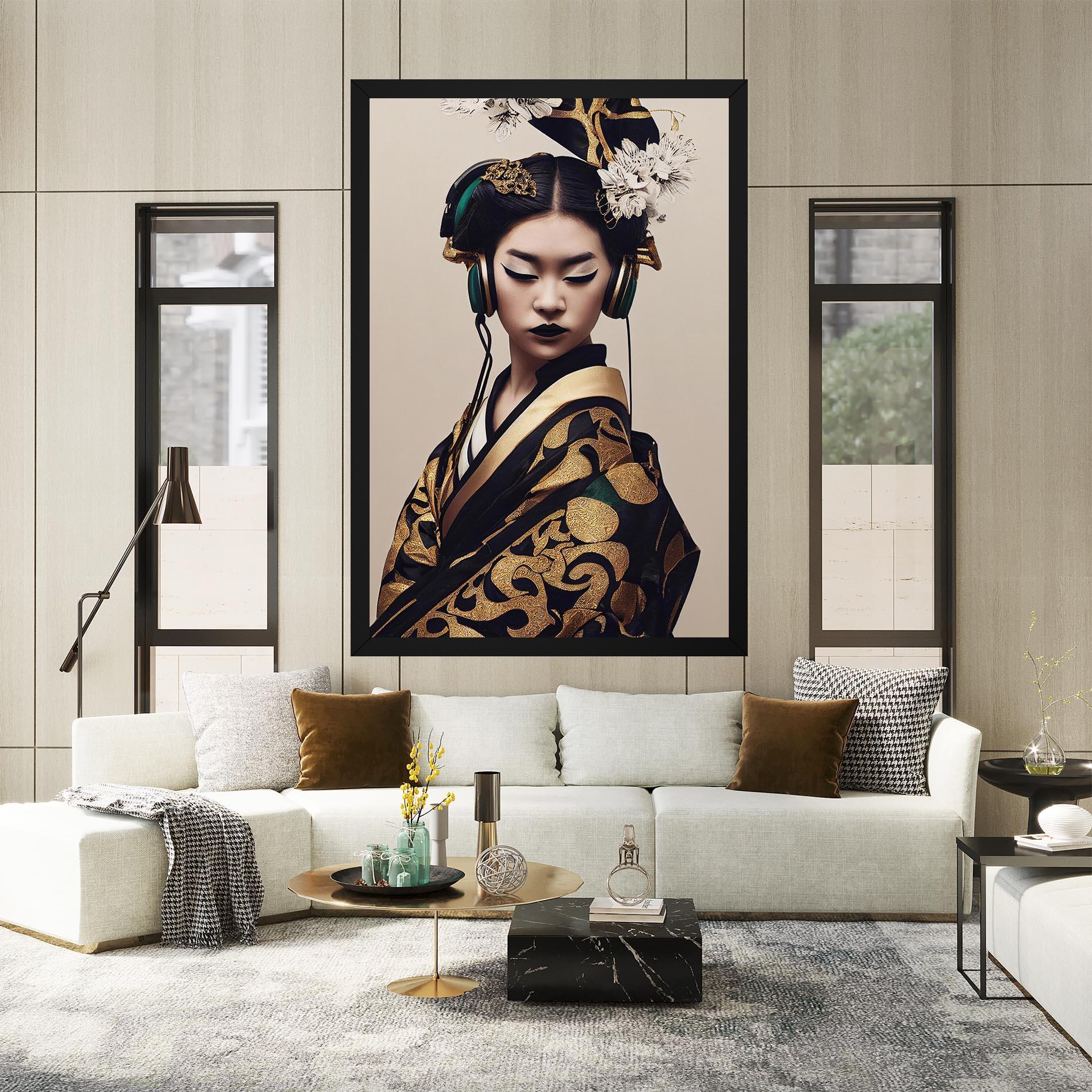 Tablou Canvas Kimono Headphones mockup 2