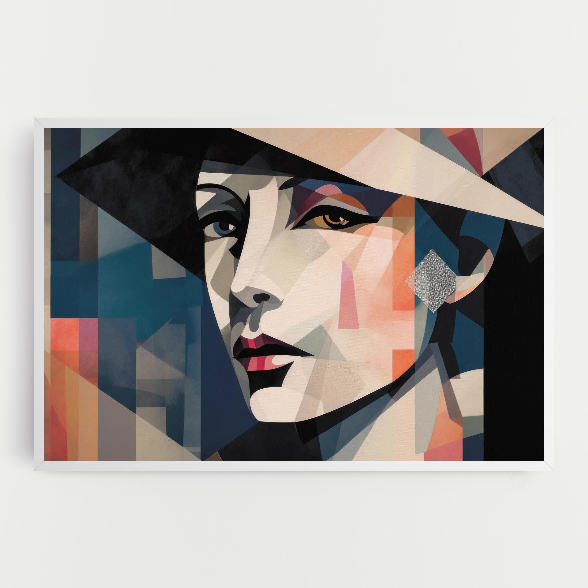 Tablou Canvas Chicago Portrait mockup 0