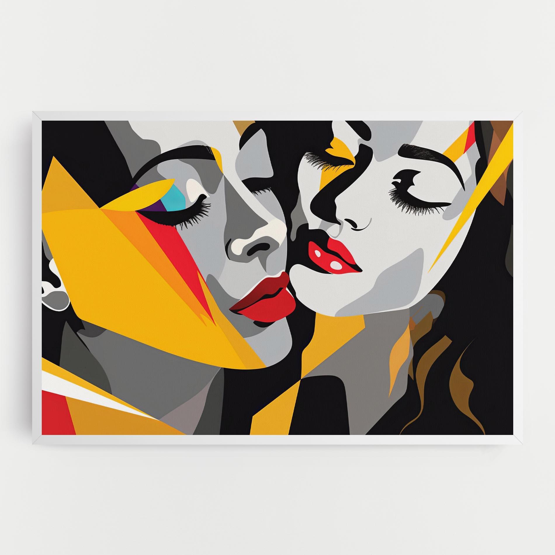 Tablou Canvas Dreamy Modern Female mockup 0