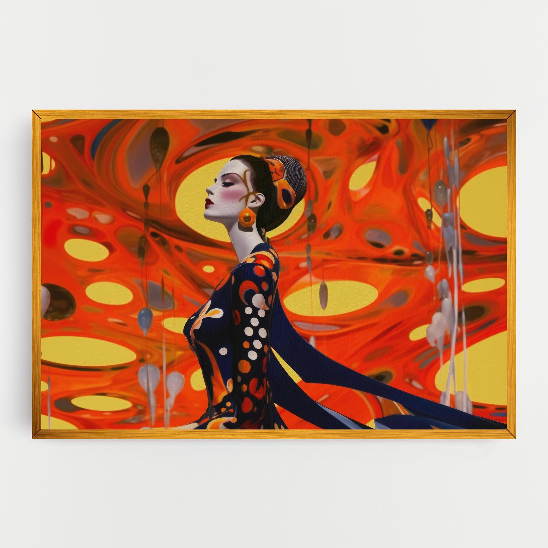 Tablou Canvas Big Orange Accesories mockup 0