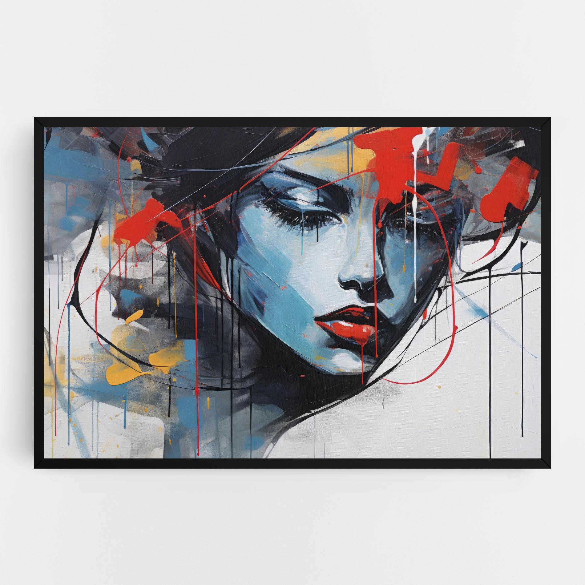 Tablou Canvas Edgy Woman mockup 0